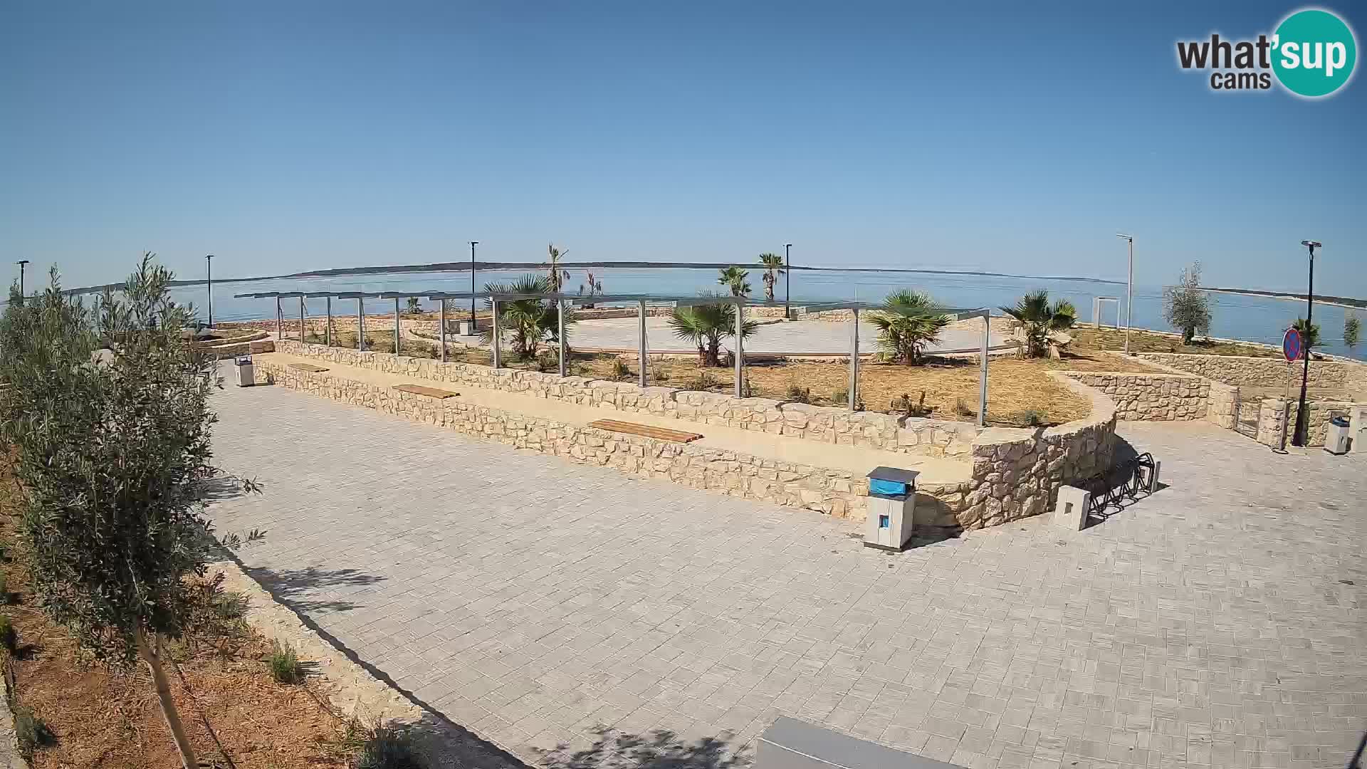 Webcam Mandre – Palco estivo Velika điga | Isola di Pag