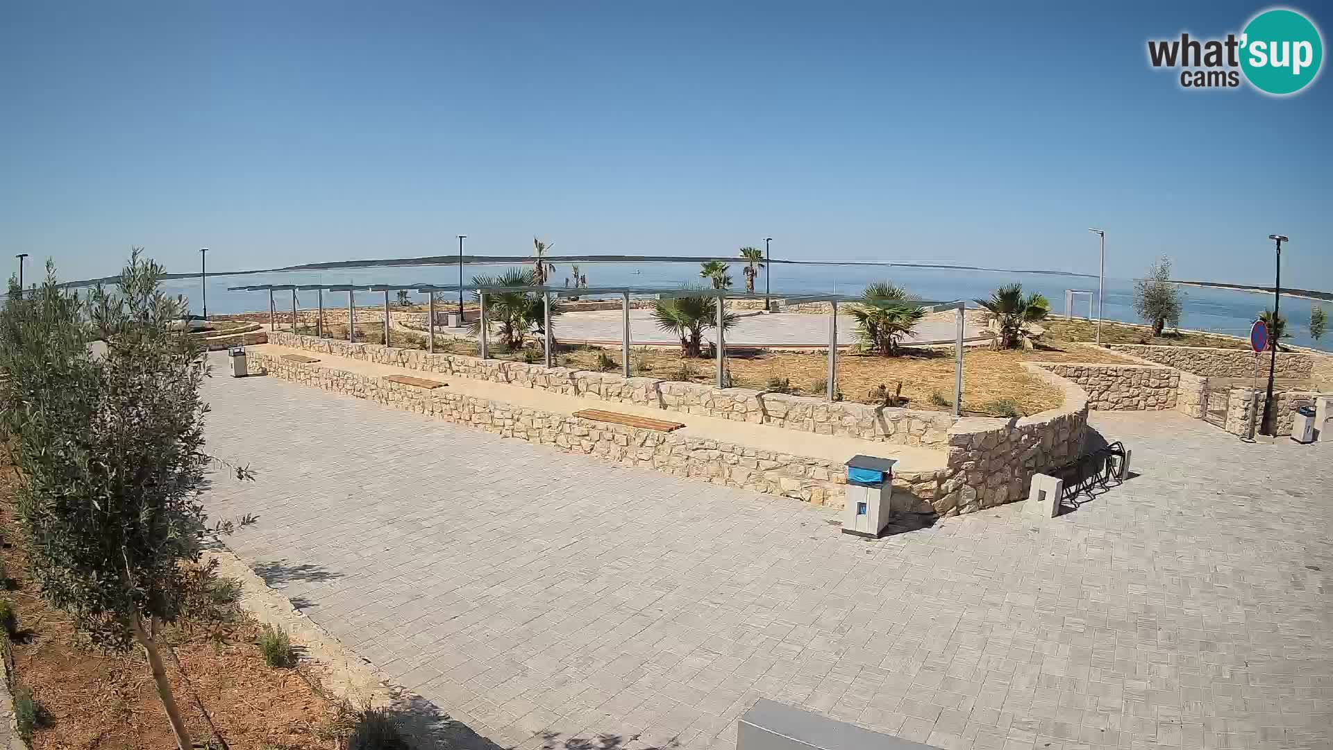 Webcam Mandre – Scène estivale Velika điga | Île de Pag