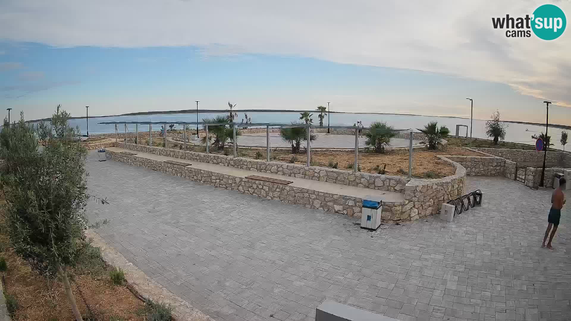 Mandre Summer Stage Webcam – Velika điga | Pag Island