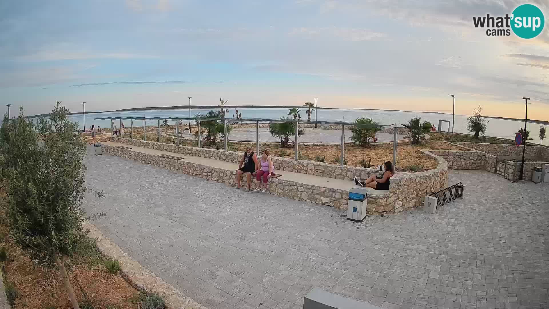 Webcam Mandre – Escenario de verano Velika điga | Isla de Pag