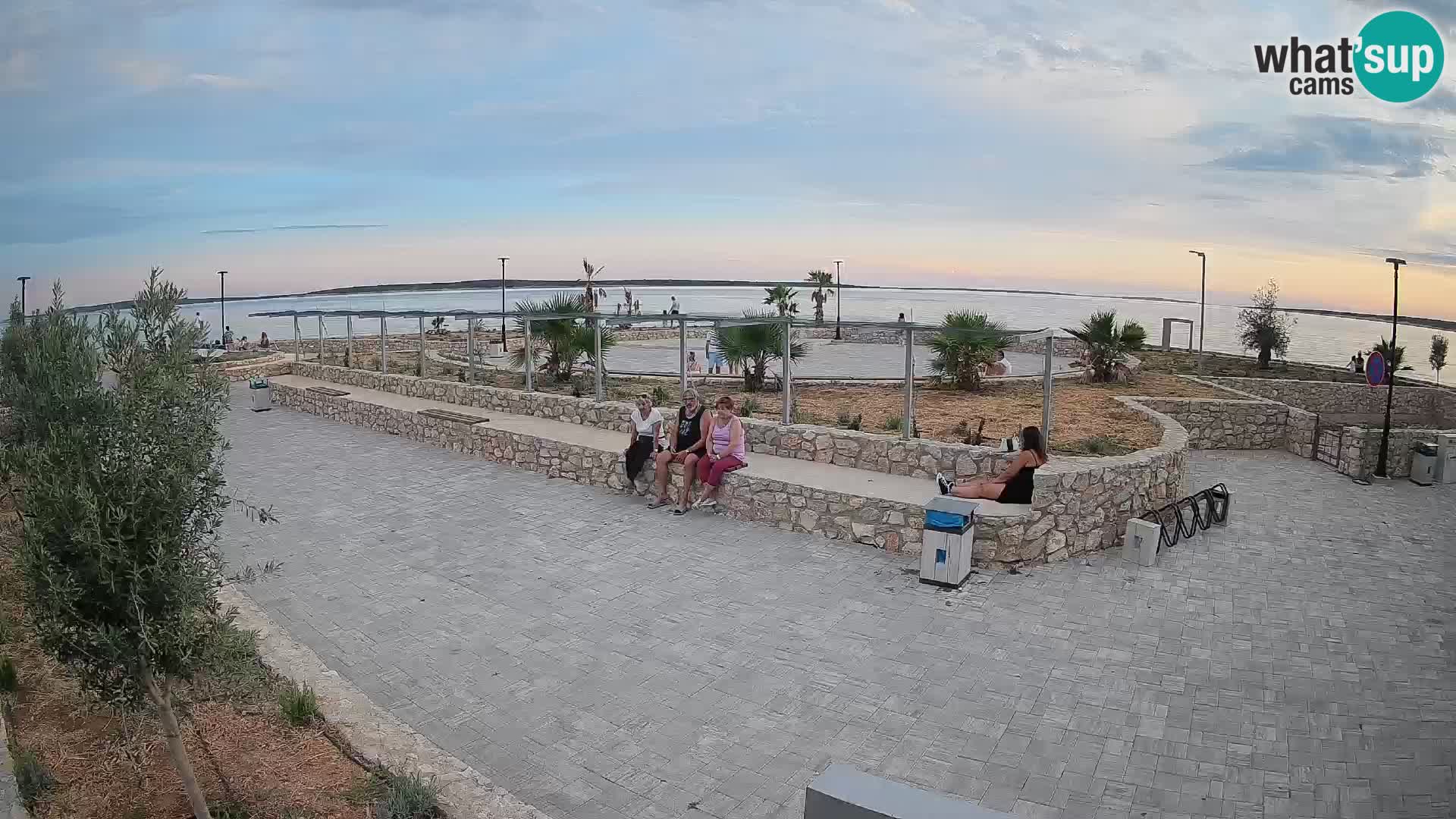 Mandre Summer Stage Webcam – Velika điga | Pag Island