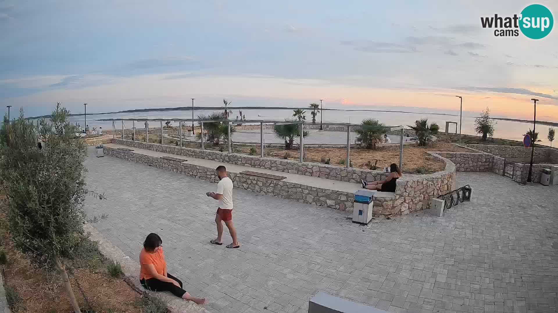 Mandre Summer Stage Webcam – Velika điga | Pag Island