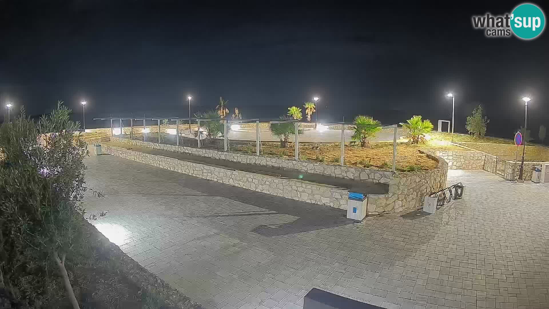 Webcam Mandre – Escenario de verano Velika điga | Isla de Pag