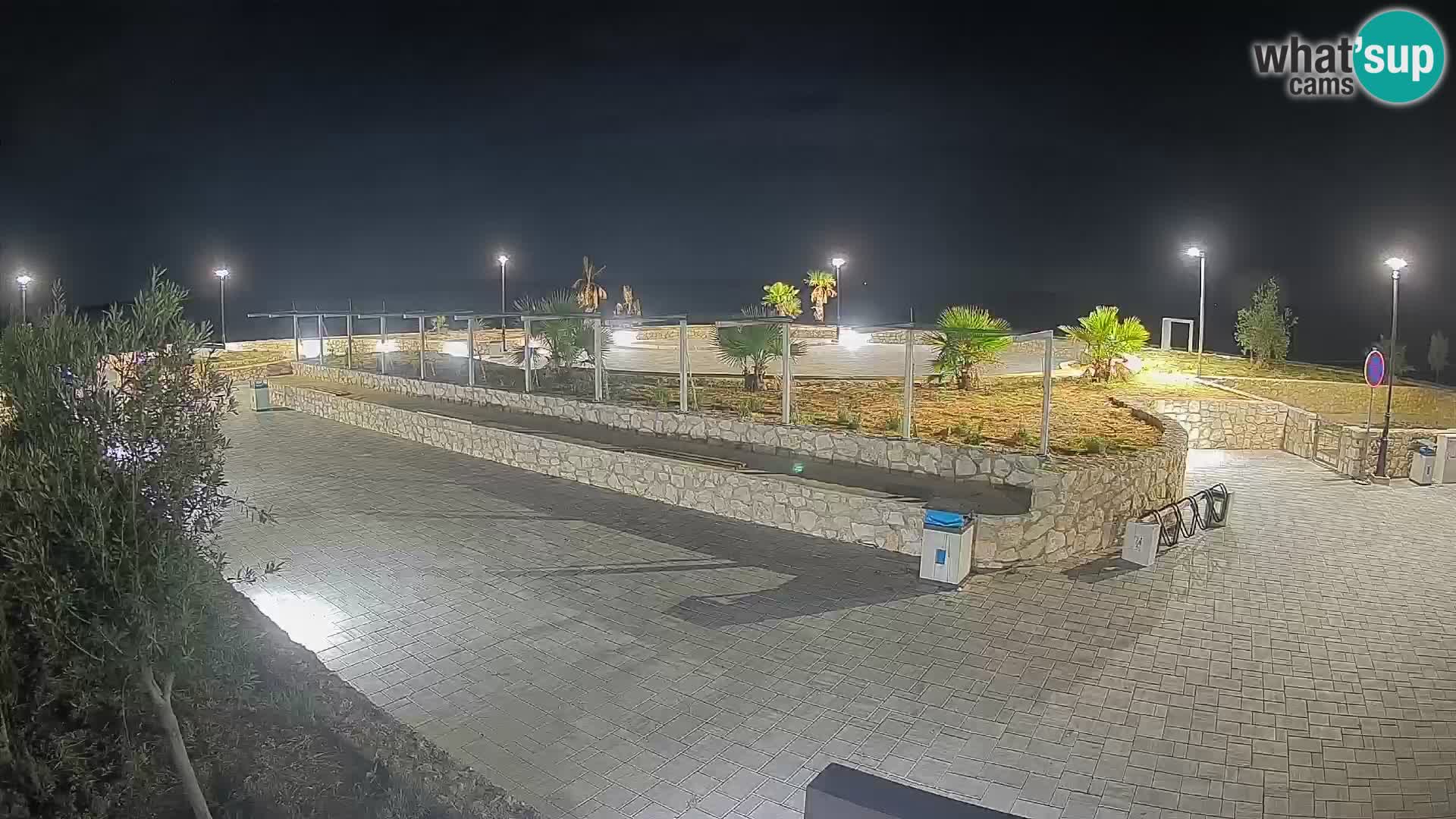 Mandre Summer Stage Webcam – Velika điga | Pag Island