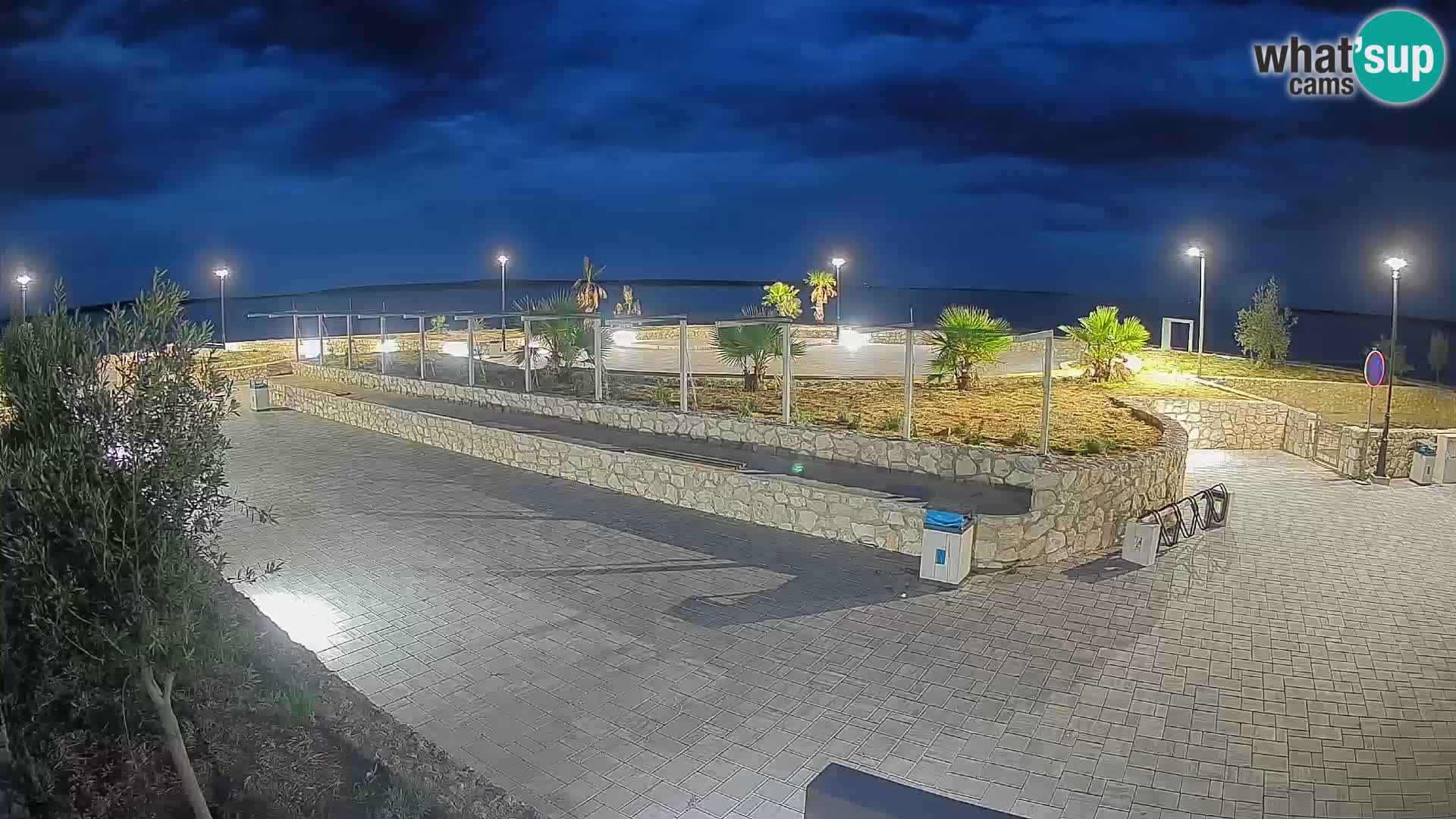 Mandre Summer Stage Webcam – Velika điga | Pag Island