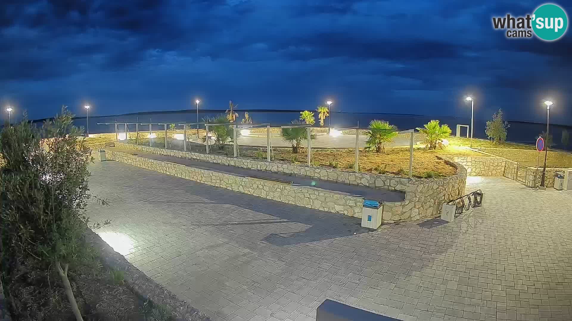 Webcam Mandre – Palco estivo Velika điga | Isola di Pag