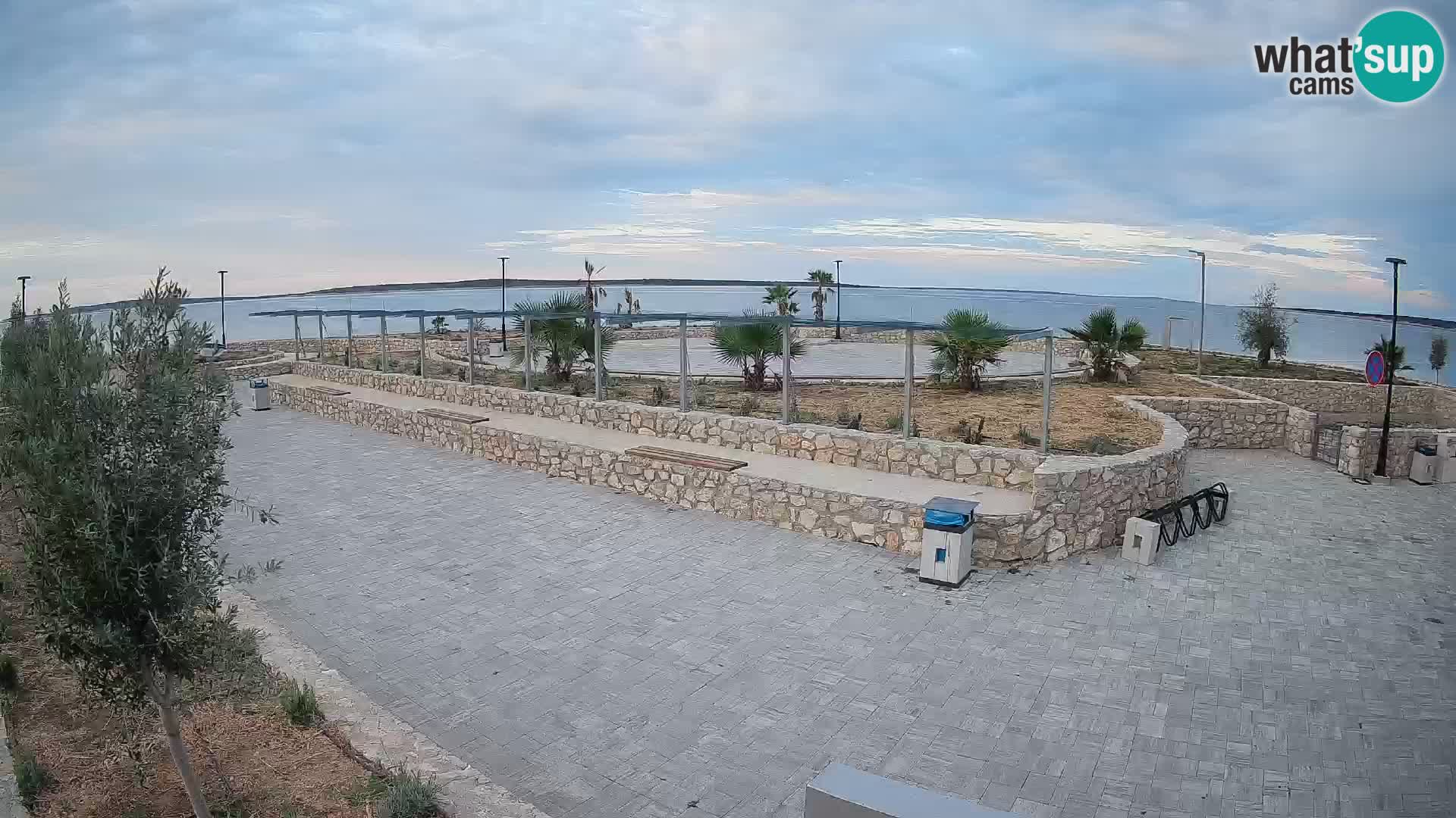 Mandre Summer Stage Webcam – Velika điga | Pag Island