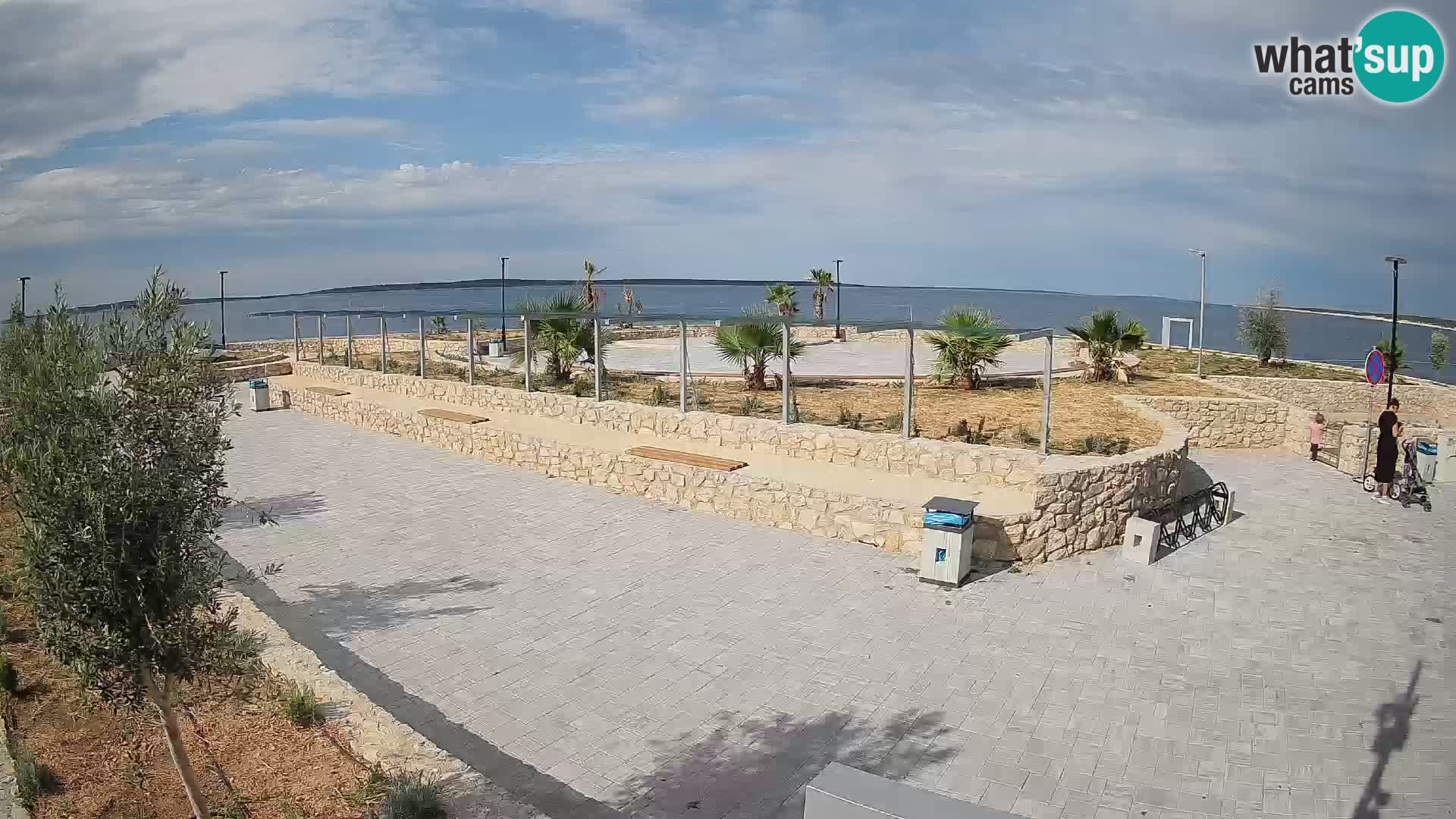 Mandre Summer Stage Webcam – Velika điga | Pag Island