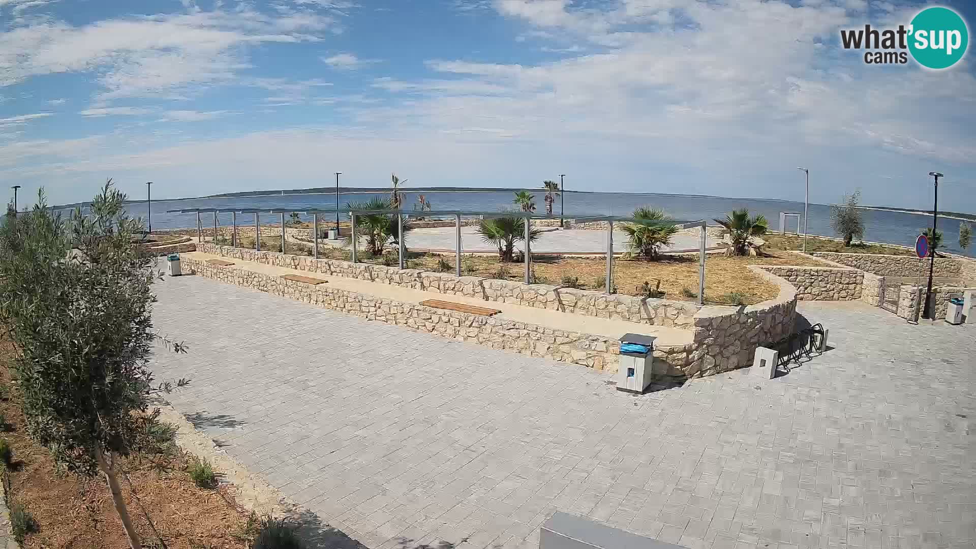 Webcam Mandre – Palco estivo Velika điga | Isola di Pag