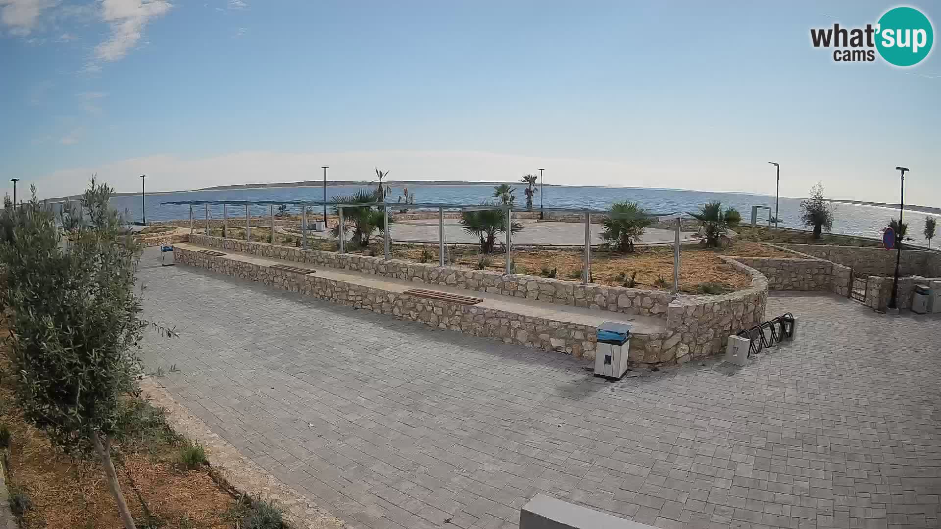 Webcam Mandre – Scène estivale Velika điga | Île de Pag