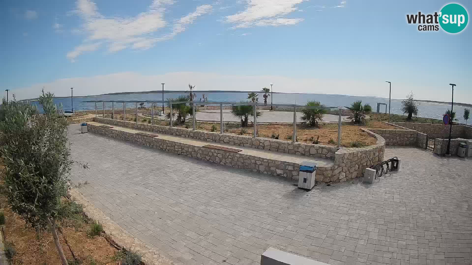 Mandre Summer Stage Webcam – Velika điga | Pag Island