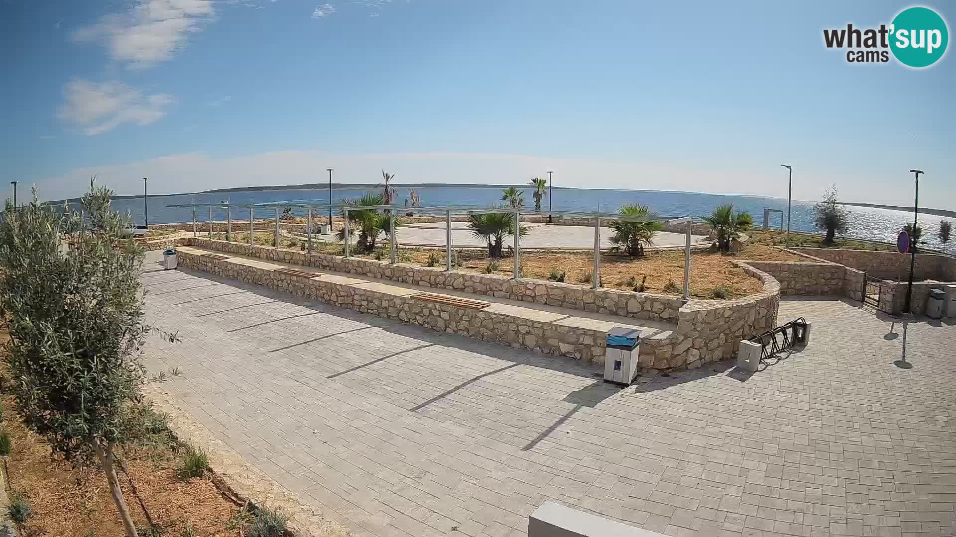 Mandre Summer Stage Webcam – Velika điga | Pag Island