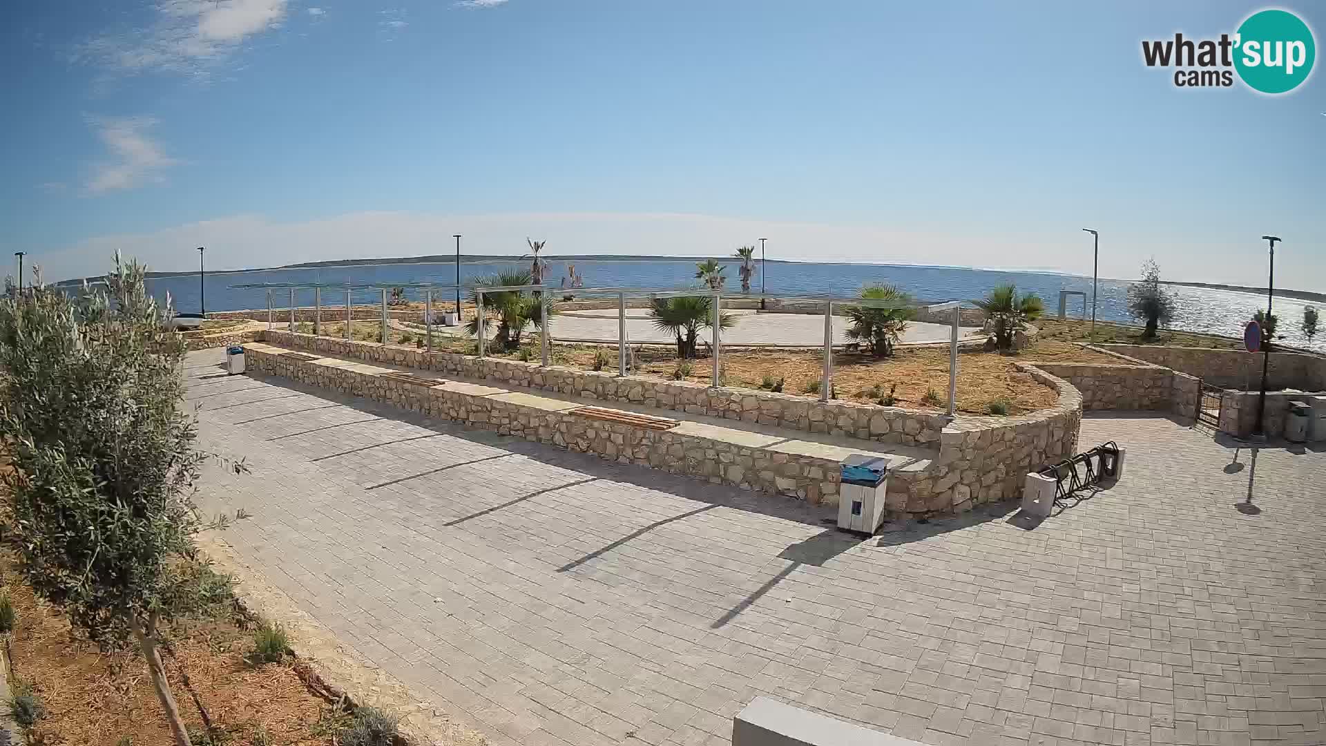 Mandre Summer Stage Webcam – Velika điga | Pag Island