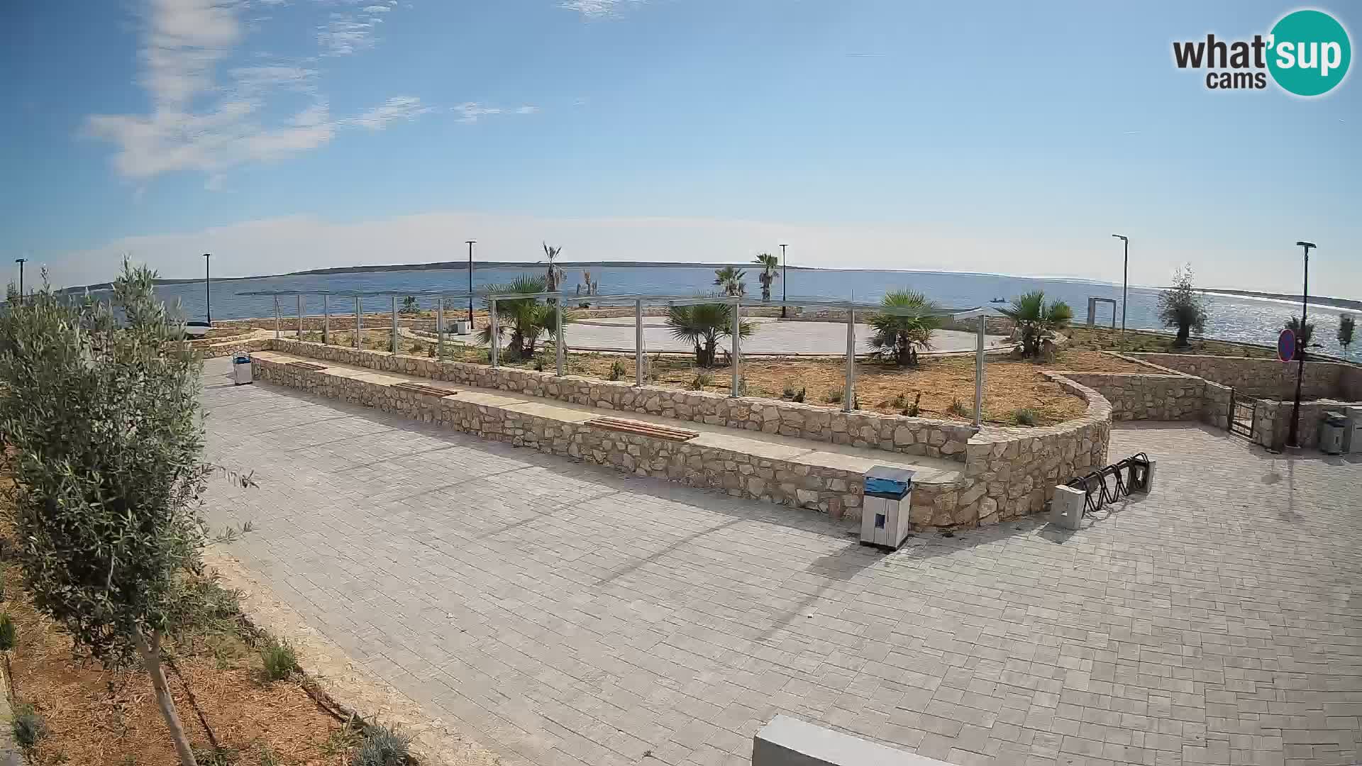Mandre Summer Stage Webcam – Velika điga | Pag Island