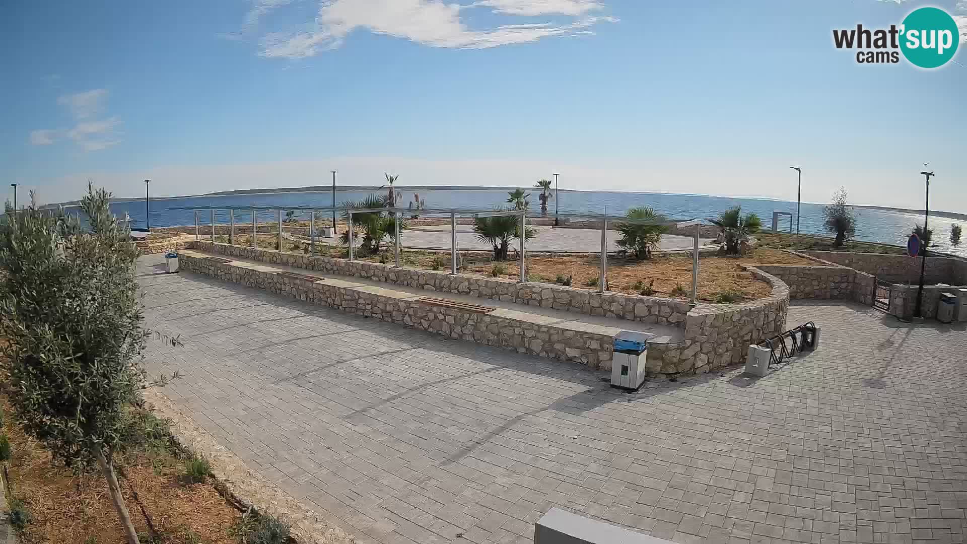 Mandre Summer Stage Webcam – Velika điga | Pag Island