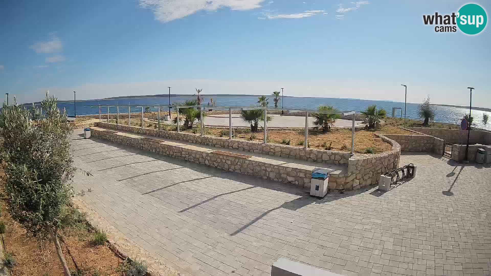 Webcam Mandre – Scène estivale Velika điga | Île de Pag