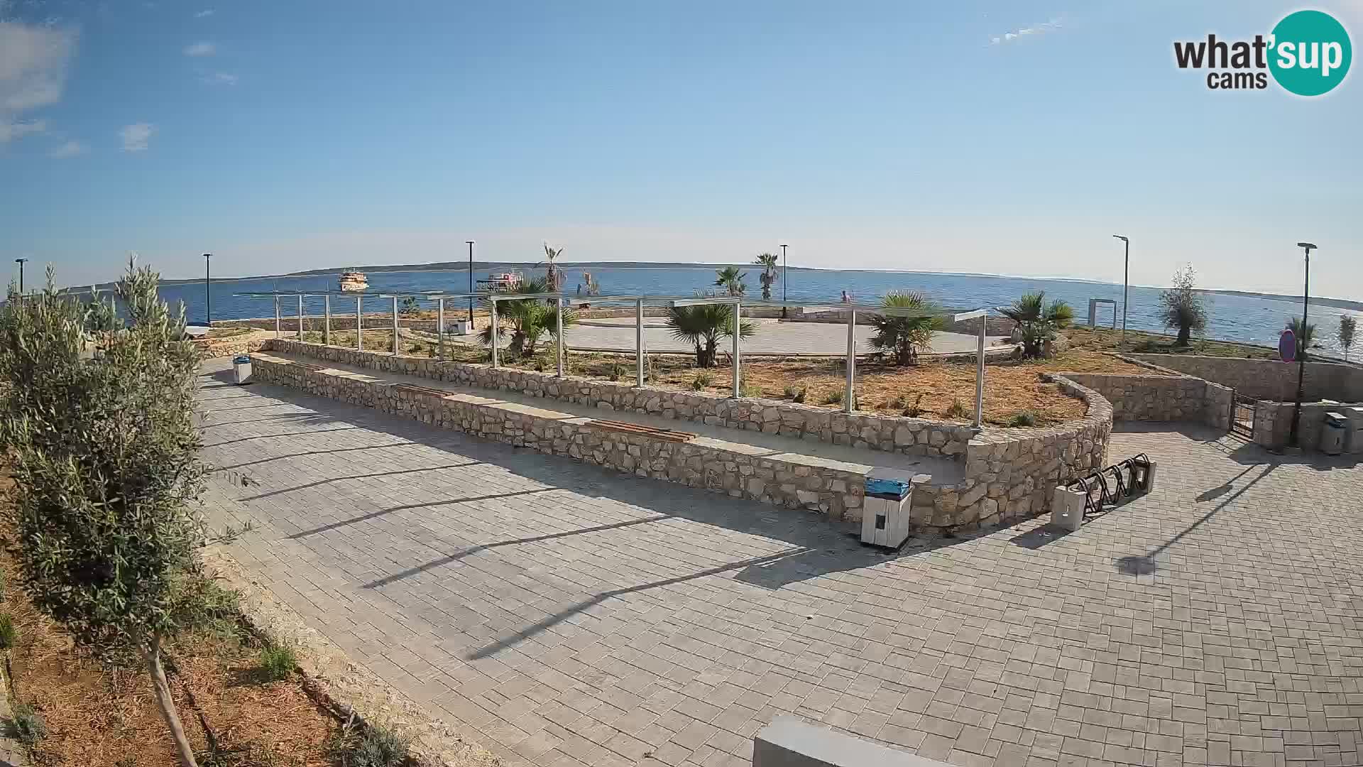 Mandre Summer Stage Webcam – Velika điga | Pag Island
