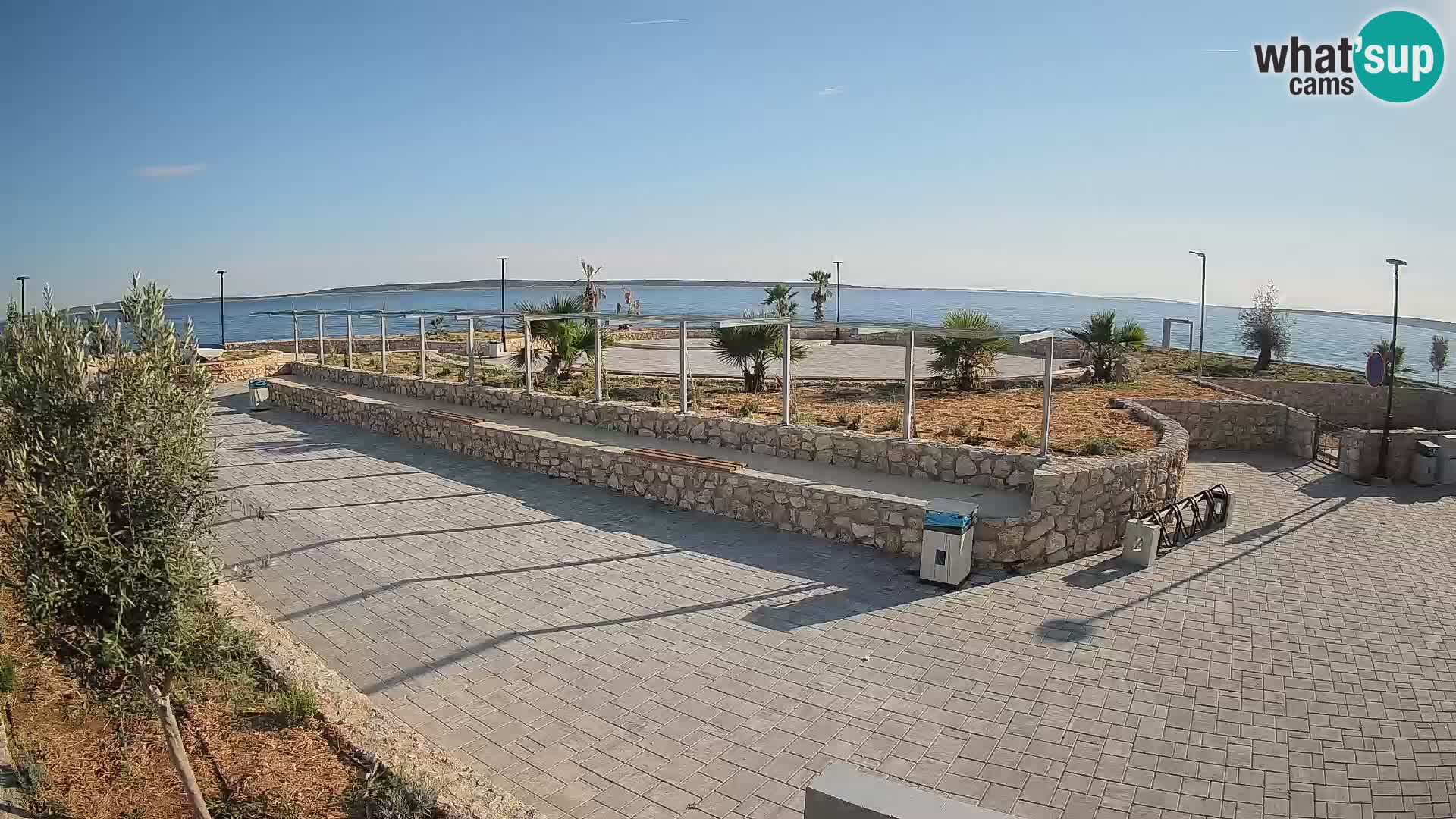 Mandre Summer Stage Webcam – Velika điga | Pag Island