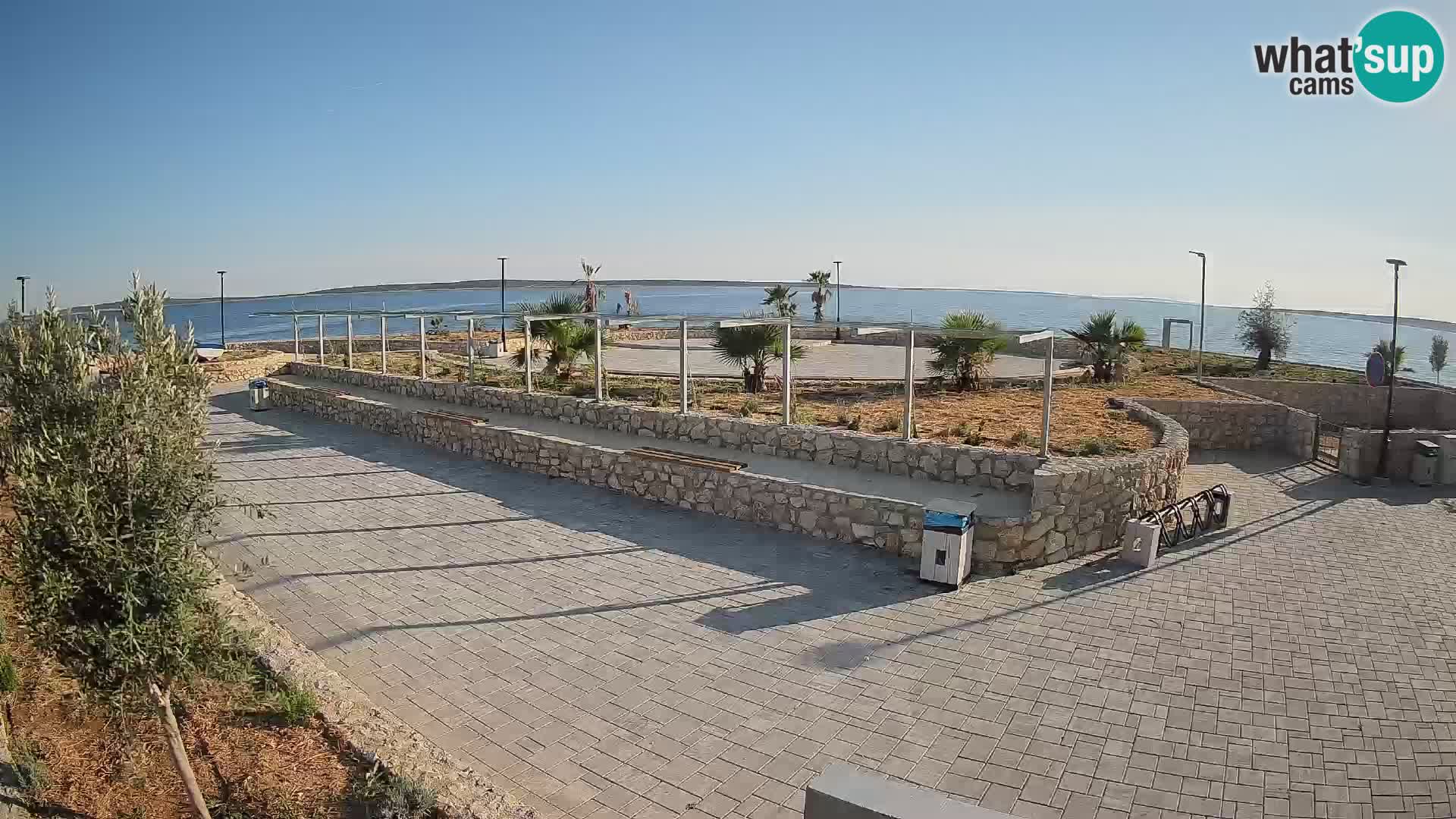 Mandre Summer Stage Webcam – Velika điga | Pag Island