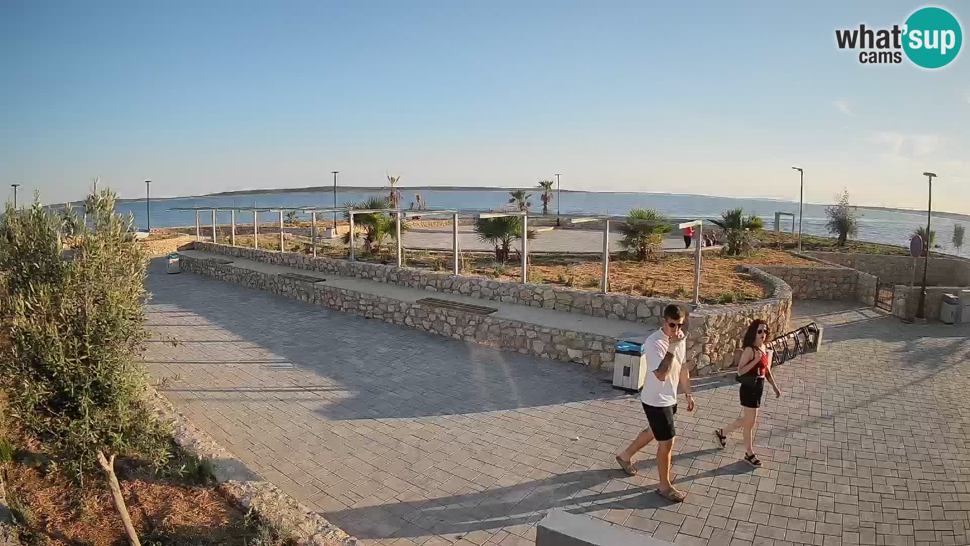 Mandre Summer Stage Webcam – Velika điga | Pag Island