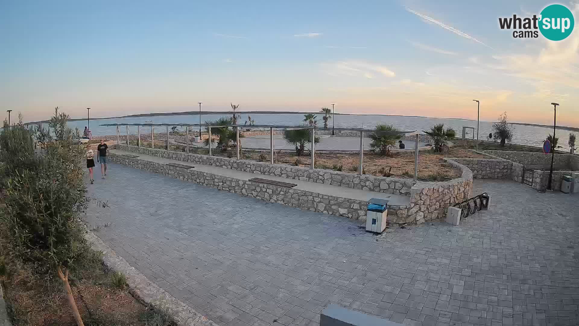 Mandre Summer Stage Webcam – Velika điga | Pag Island