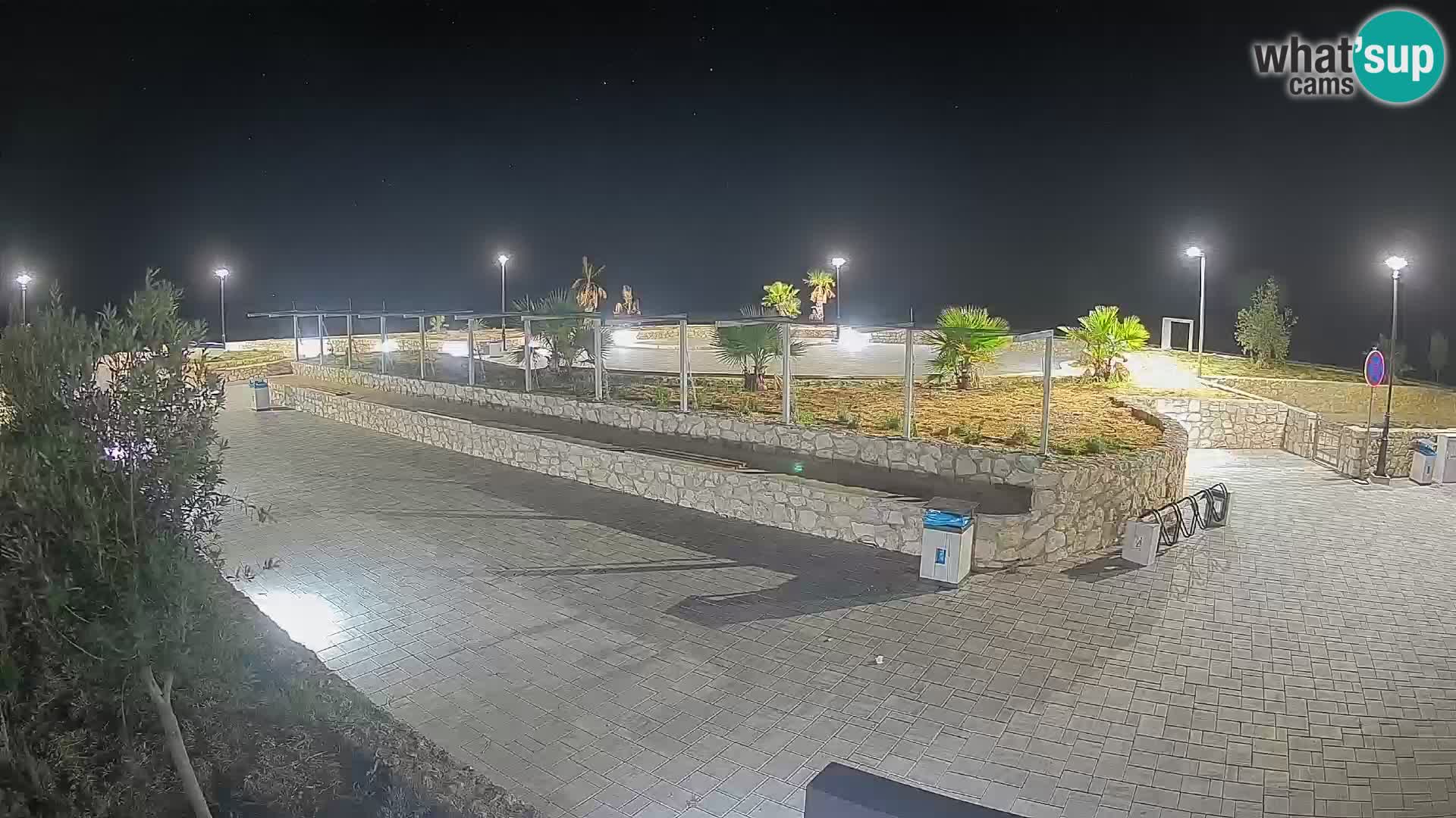 Mandre Summer Stage Webcam – Velika điga | Pag Island