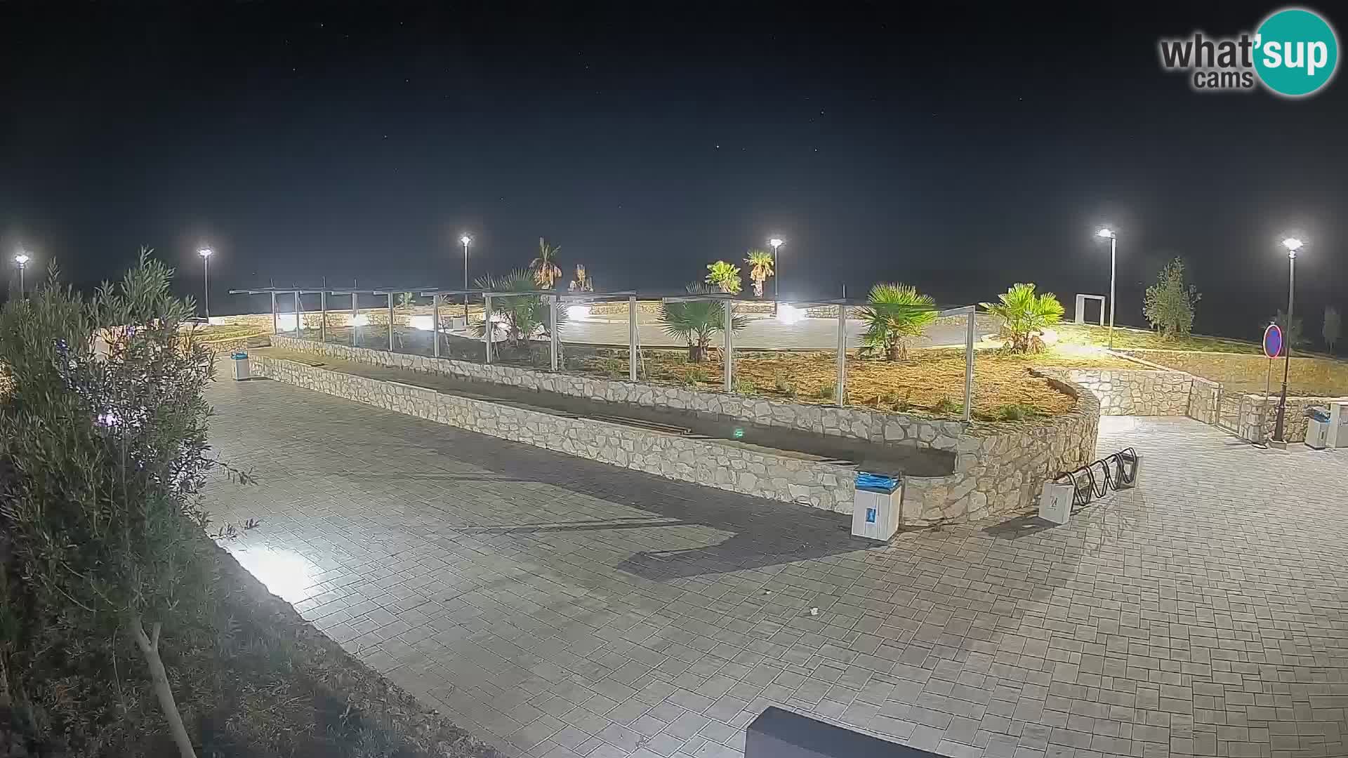Mandre Summer Stage Webcam – Velika điga | Pag Island