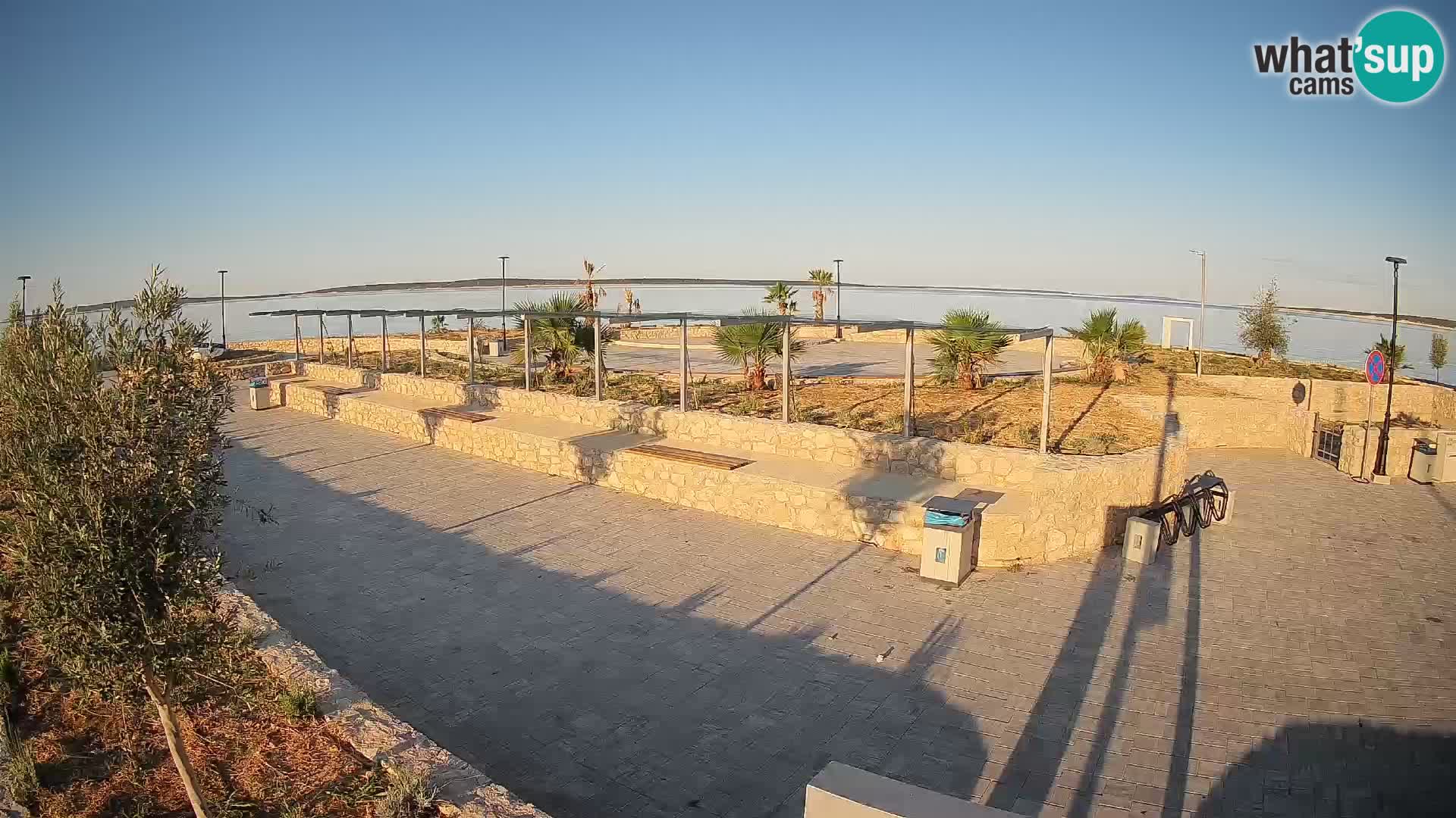 Mandre Summer Stage Webcam – Velika điga | Pag Island