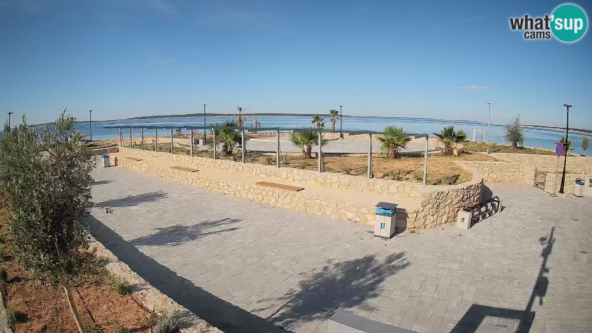 Webcam Mandre – Palco estivo Velika điga | Isola di Pag