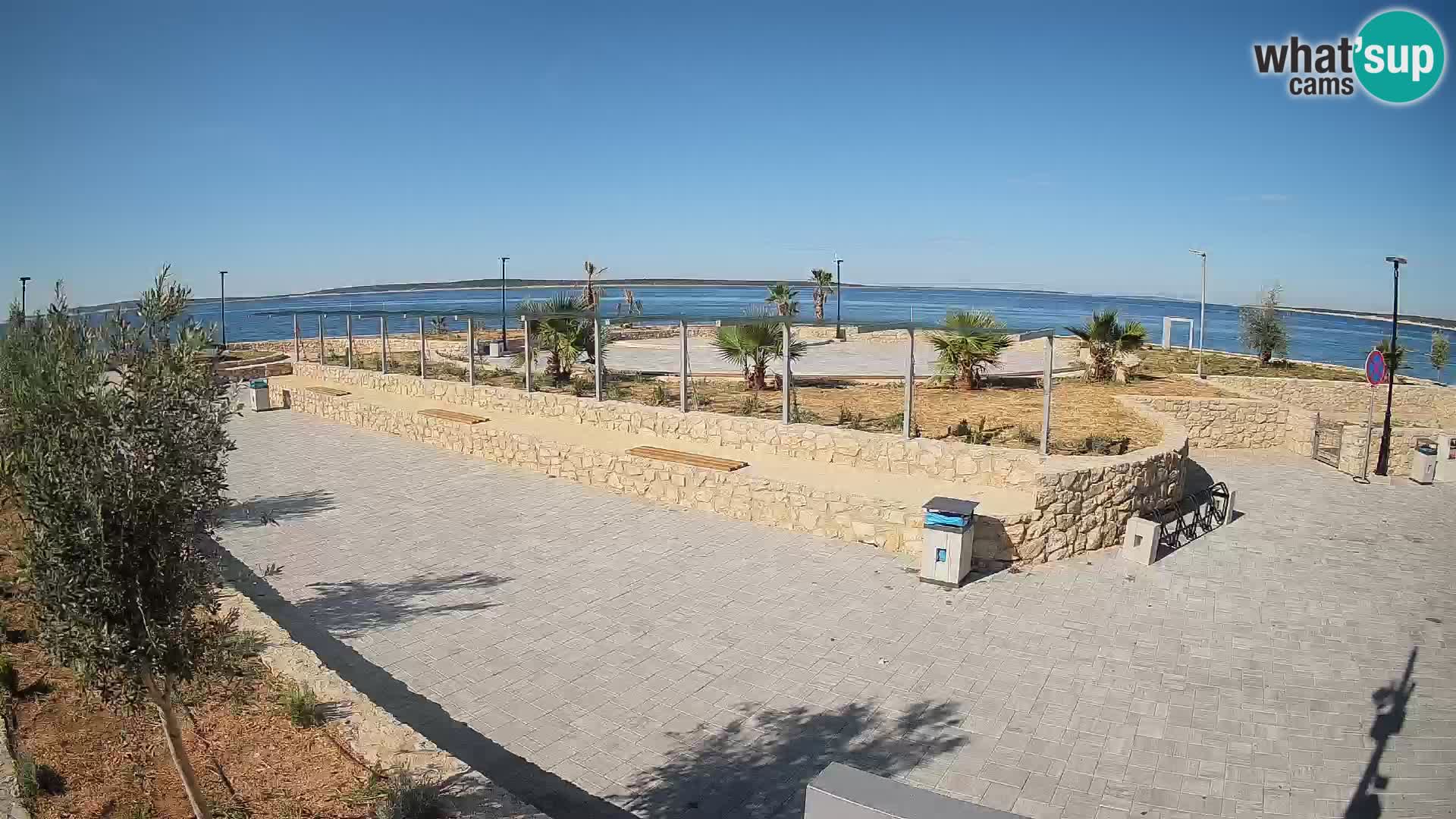 Webcam Mandre – Scène estivale Velika điga | Île de Pag