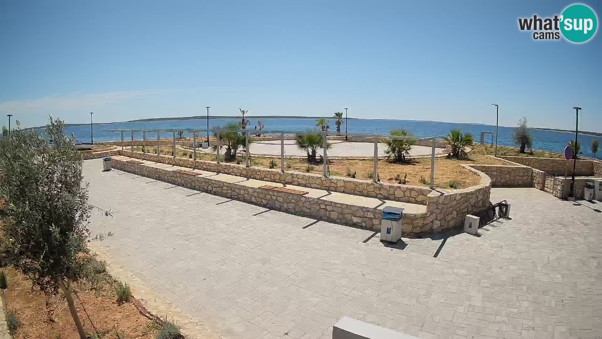 Webcam Mandre – Palco estivo Velika điga | Isola di Pag
