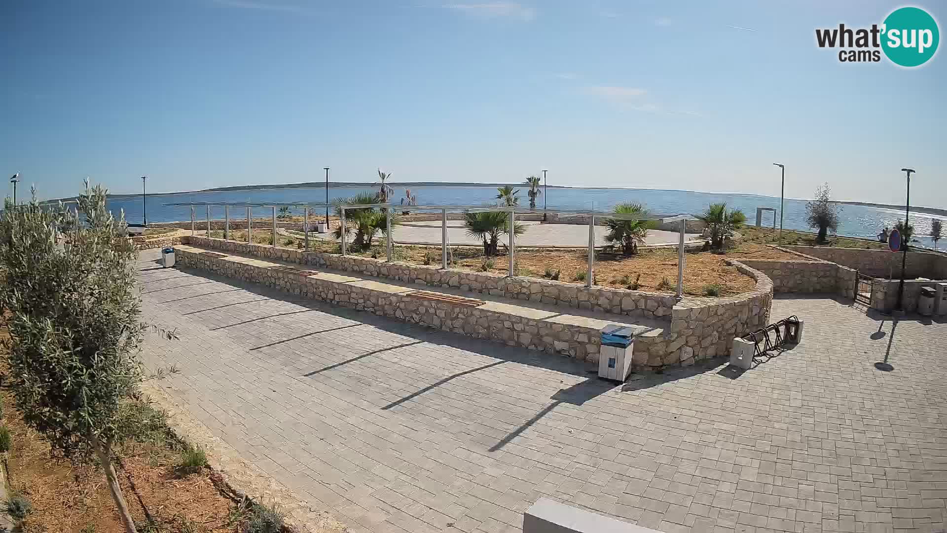 Webcam Mandre – Palco estivo Velika điga | Isola di Pag