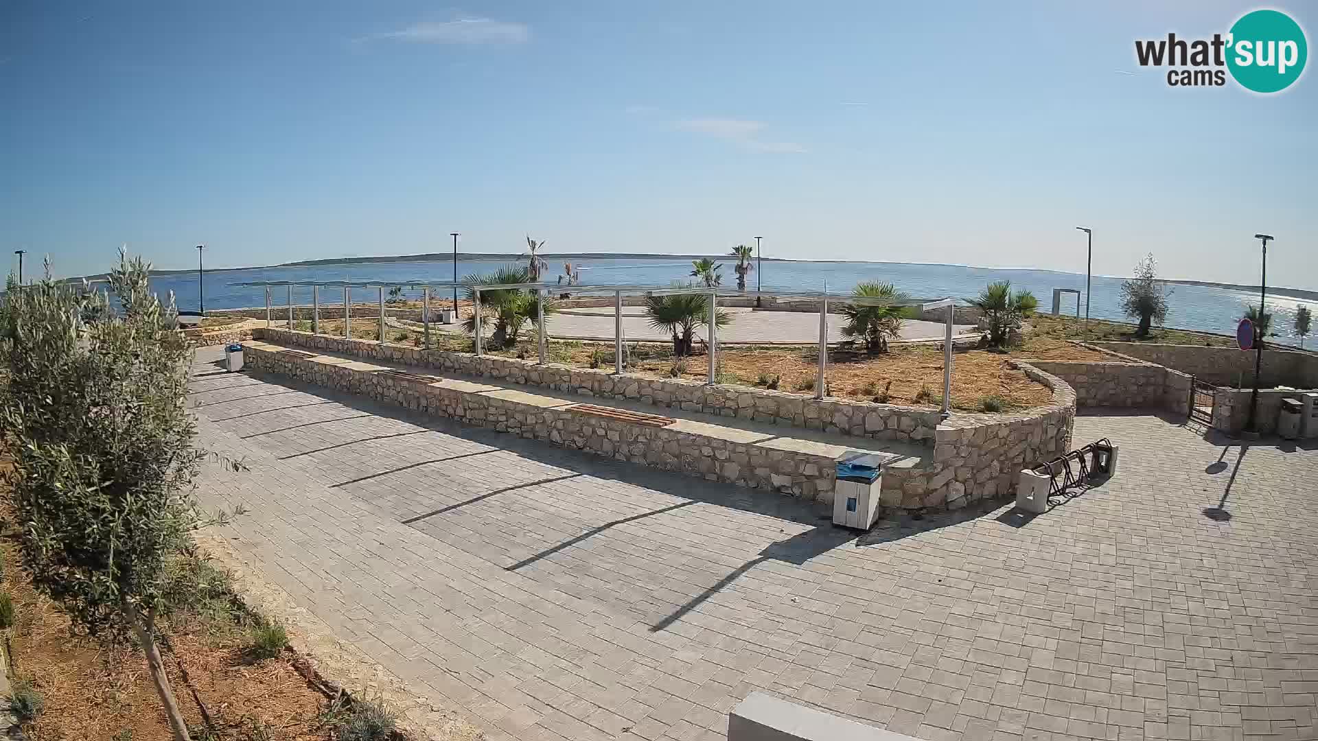 Mandre Summer Stage Webcam – Velika điga | Pag Island