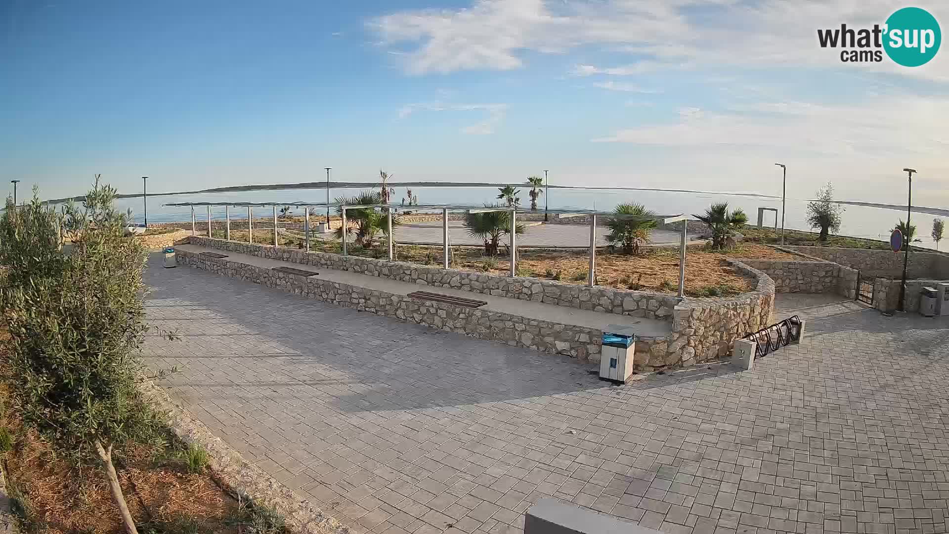 Mandre Summer Stage Webcam – Velika điga | Pag Island
