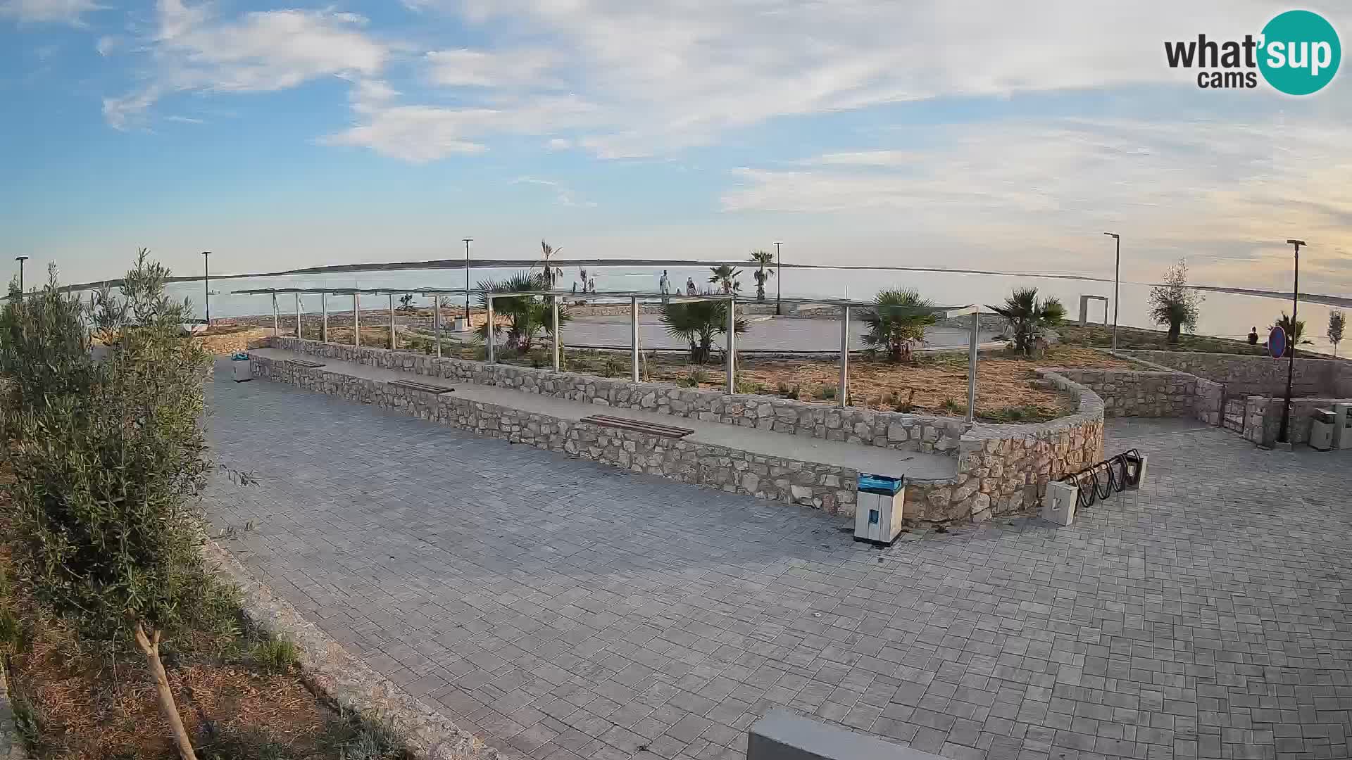 Mandre Summer Stage Webcam – Velika điga | Pag Island