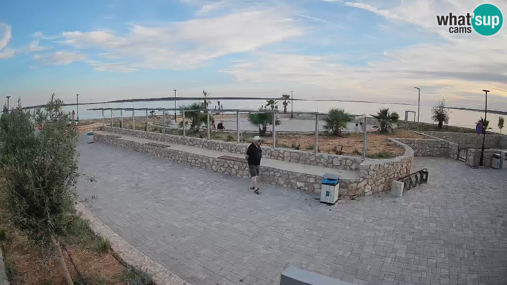 Webcam Mandre – Scène estivale Velika điga | Île de Pag