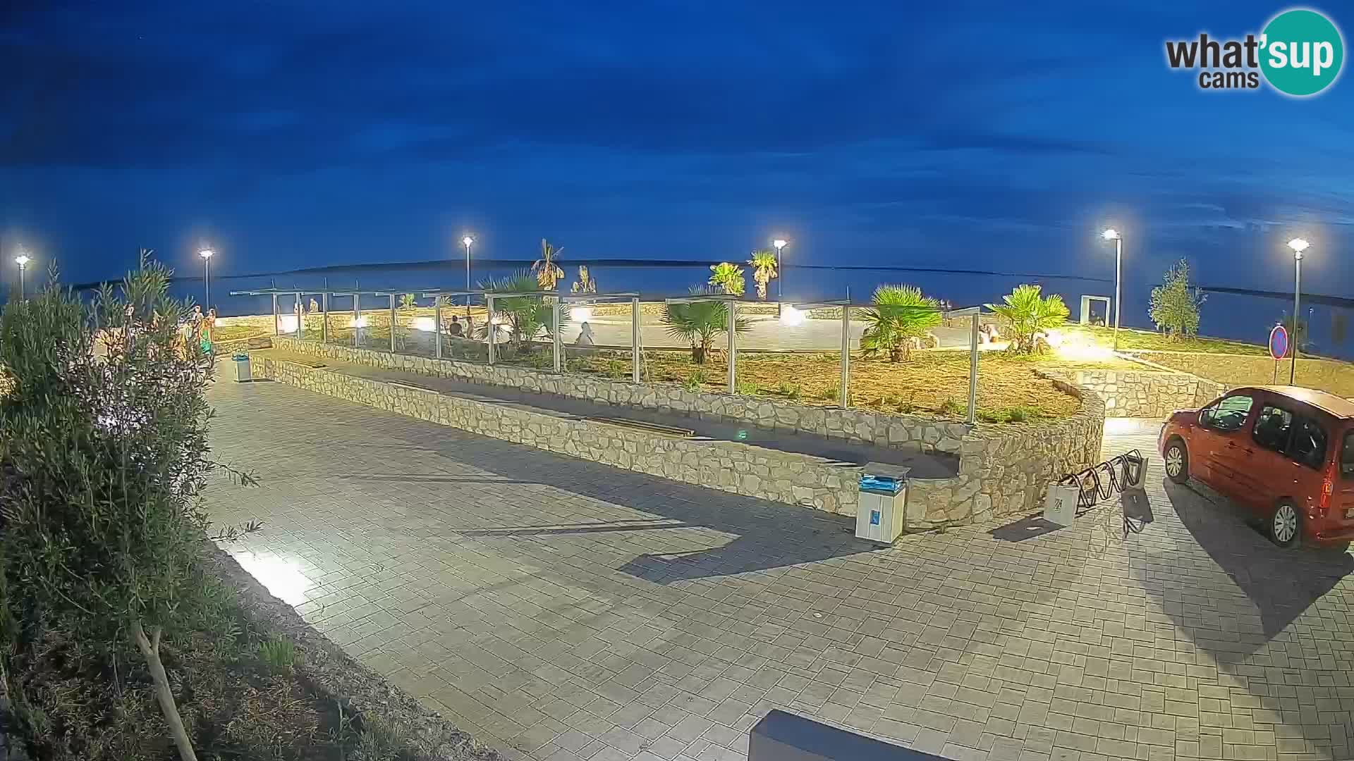 Webcam Mandre – Palco estivo Velika điga | Isola di Pag