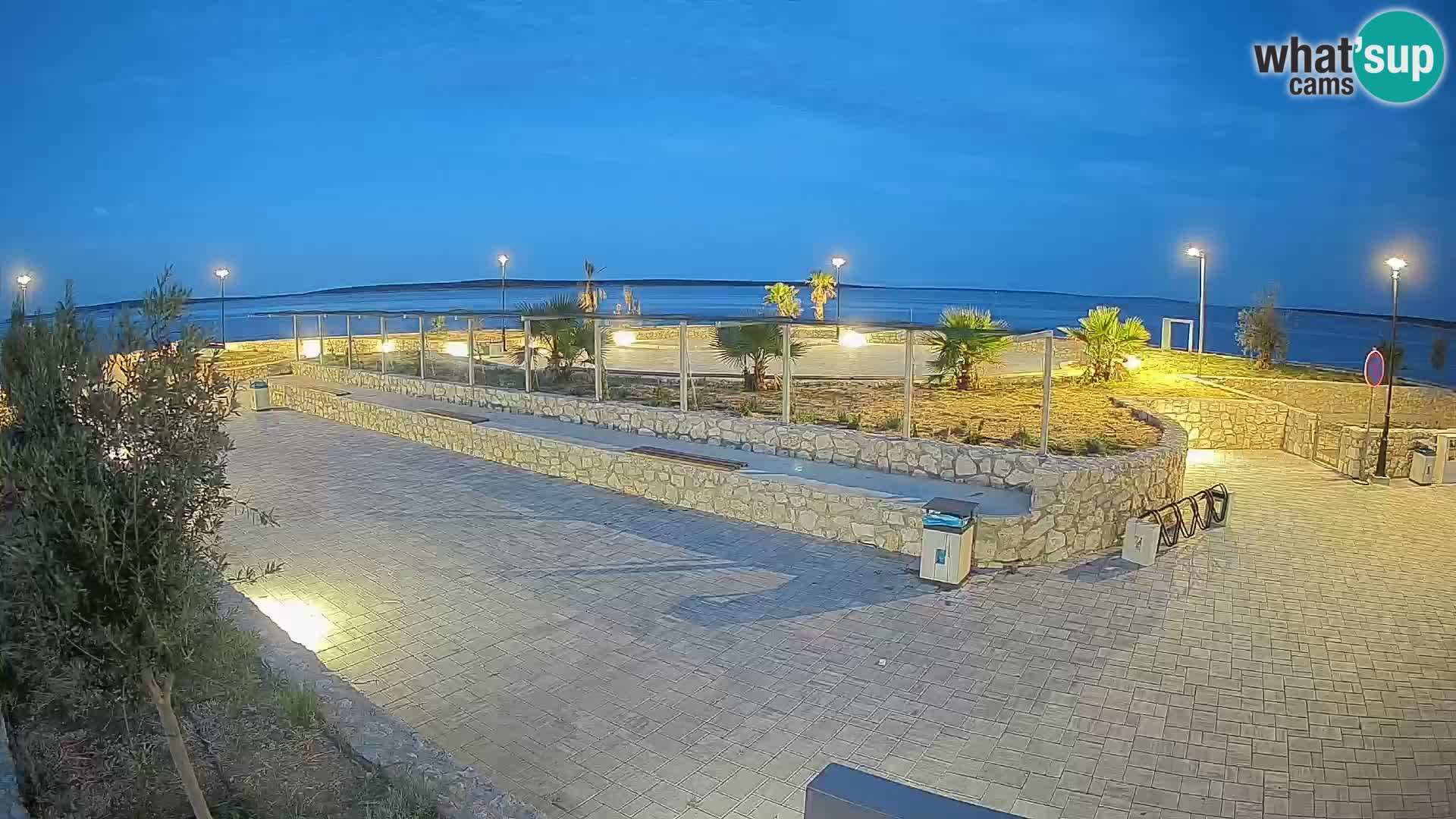 Mandre Summer Stage Webcam – Velika điga | Pag Island