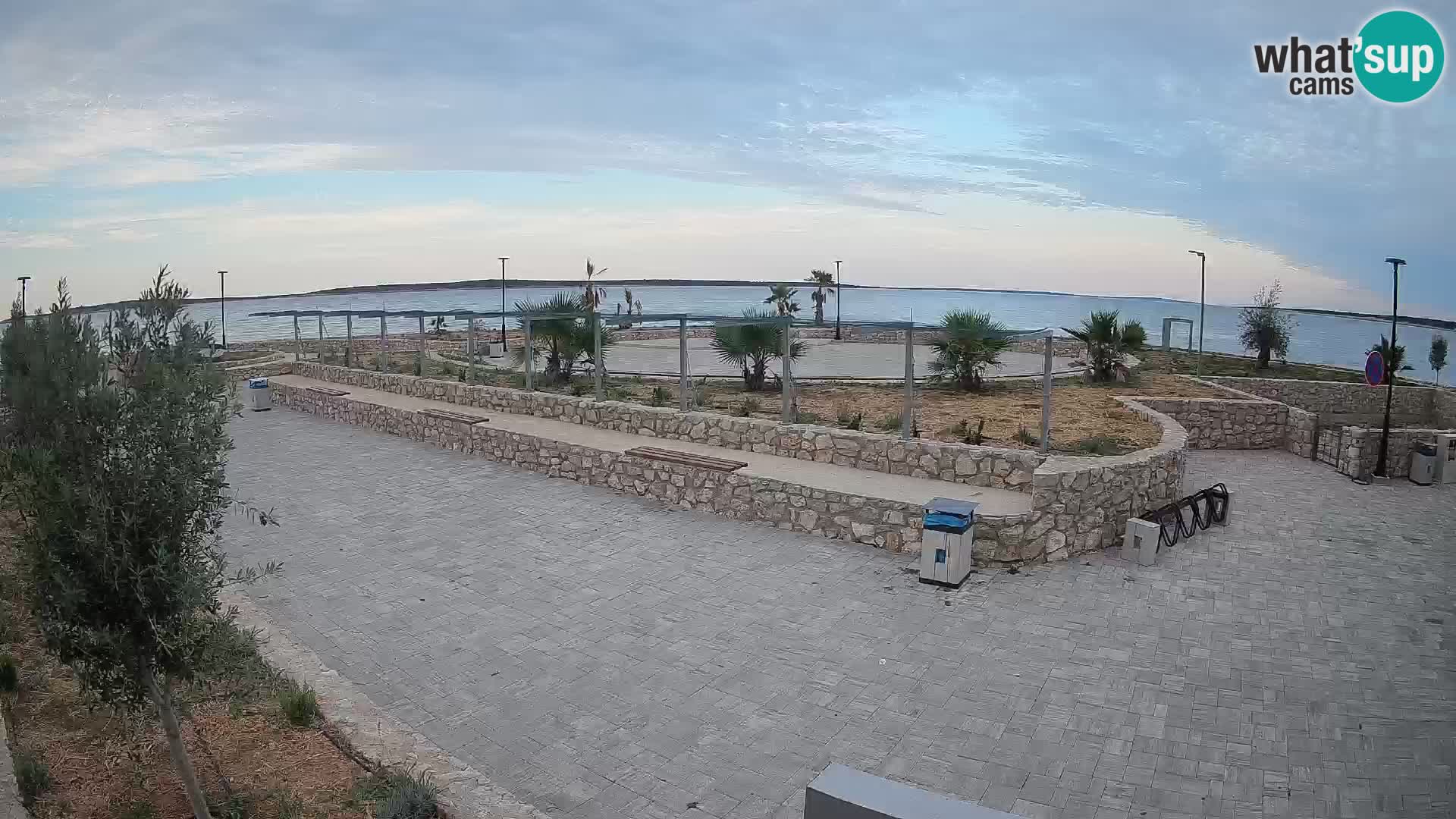 Mandre Summer Stage Webcam – Velika điga | Pag Island