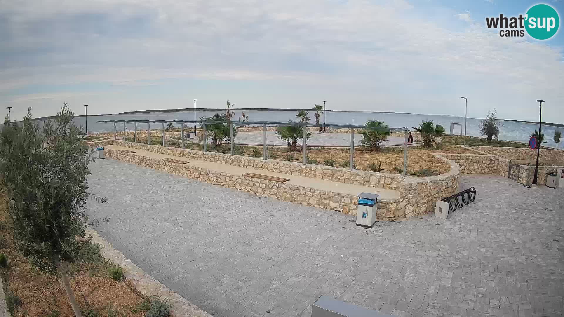 Webcam Mandre – Escenario de verano Velika điga | Isla de Pag
