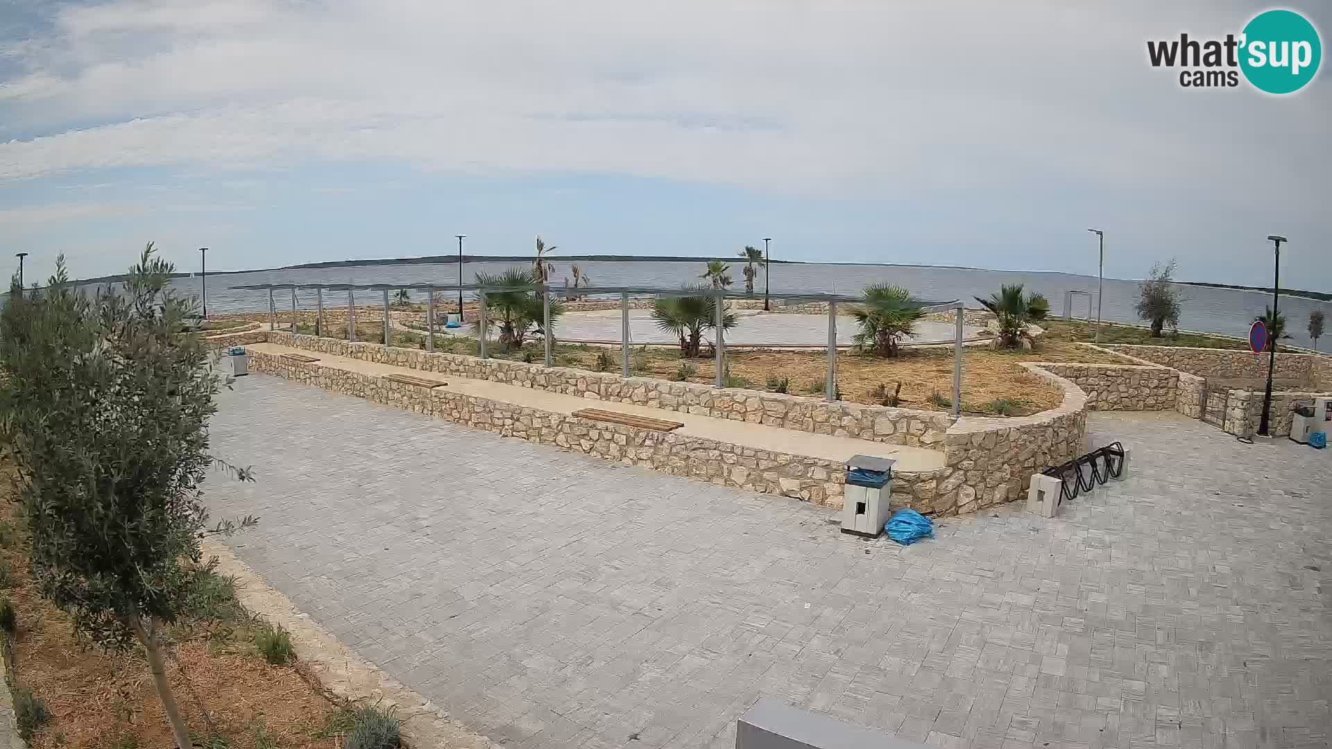 Webcam Mandre – Palco estivo Velika điga | Isola di Pag