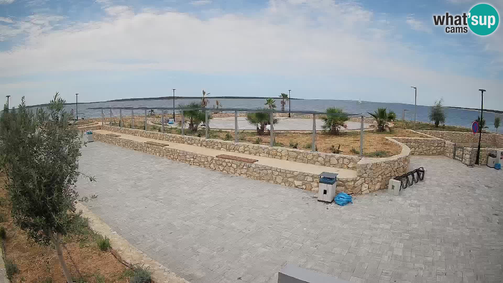 Webcam Mandre – Palco estivo Velika điga | Isola di Pag