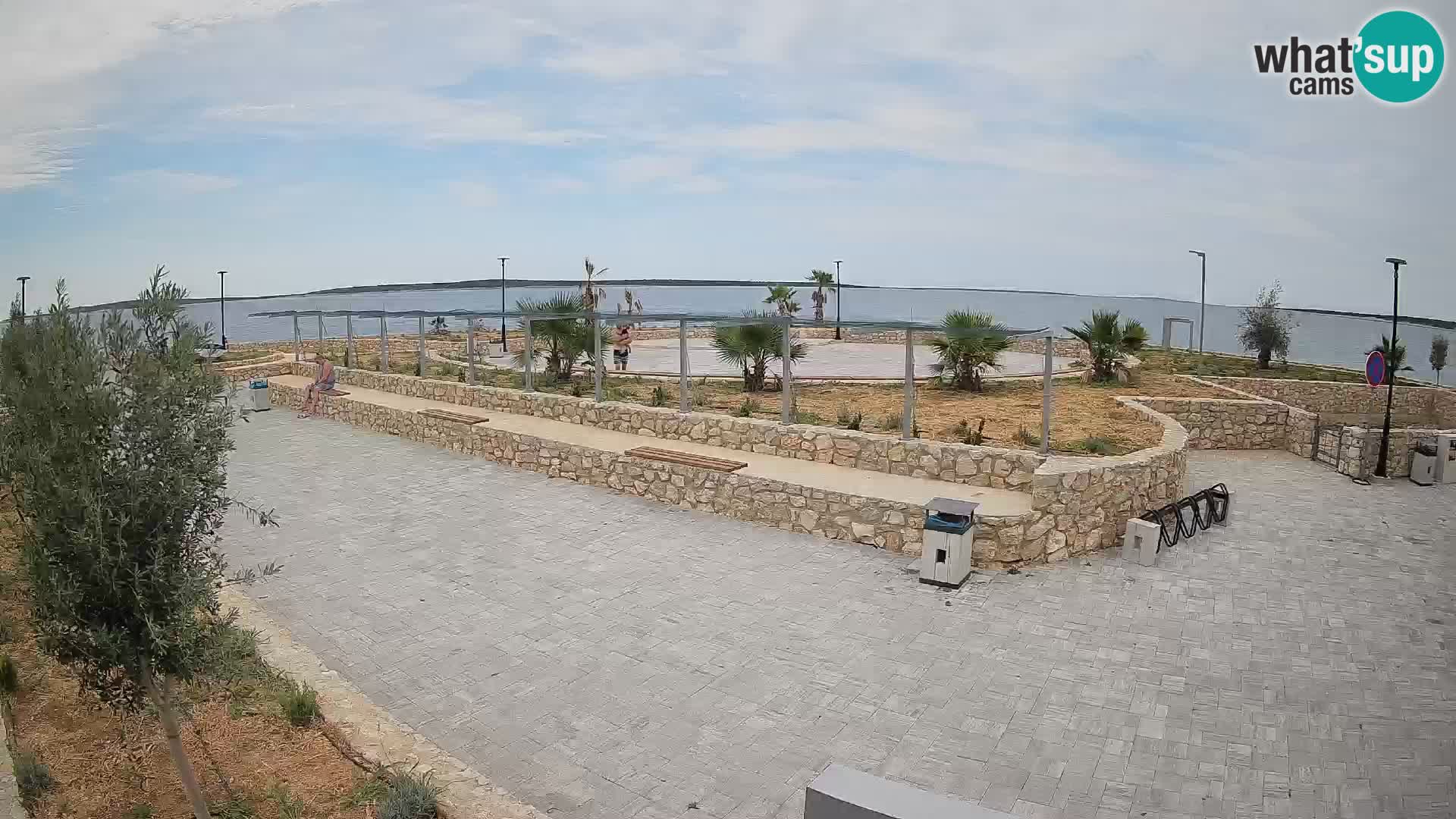 Webcam Mandre – Escenario de verano Velika điga | Isla de Pag
