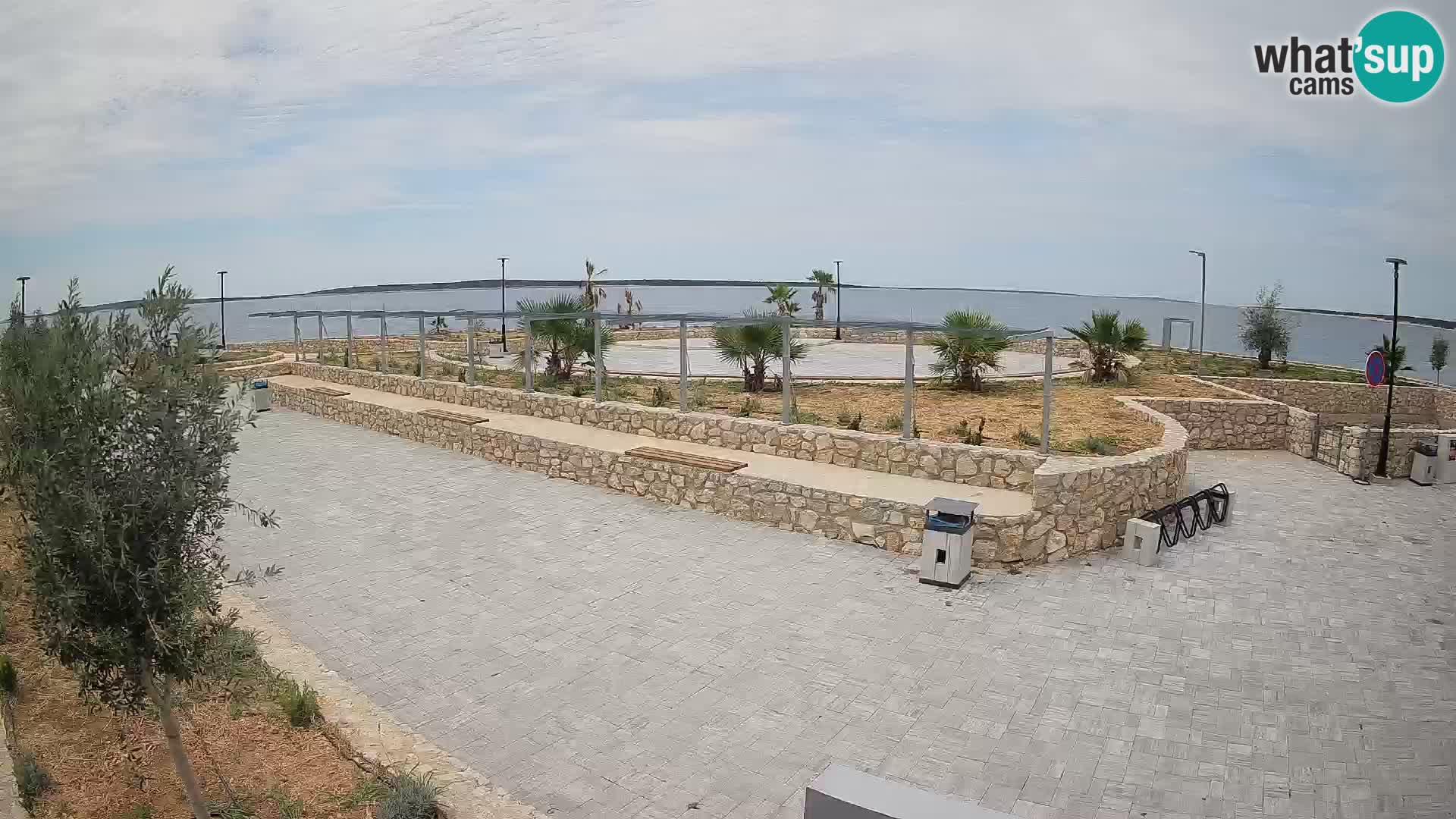 Webcam Mandre – Scène estivale Velika điga | Île de Pag