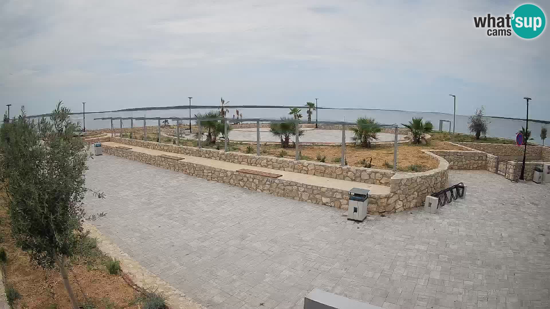 Webcam Mandre – Escenario de verano Velika điga | Isla de Pag