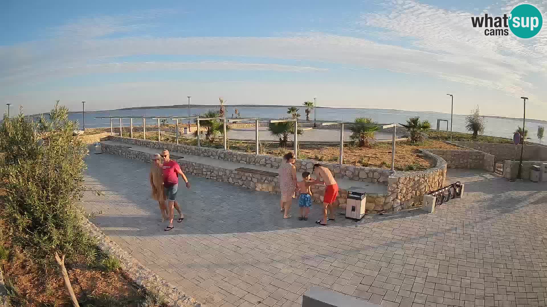 Mandre Summer Stage Webcam – Velika điga | Pag Island