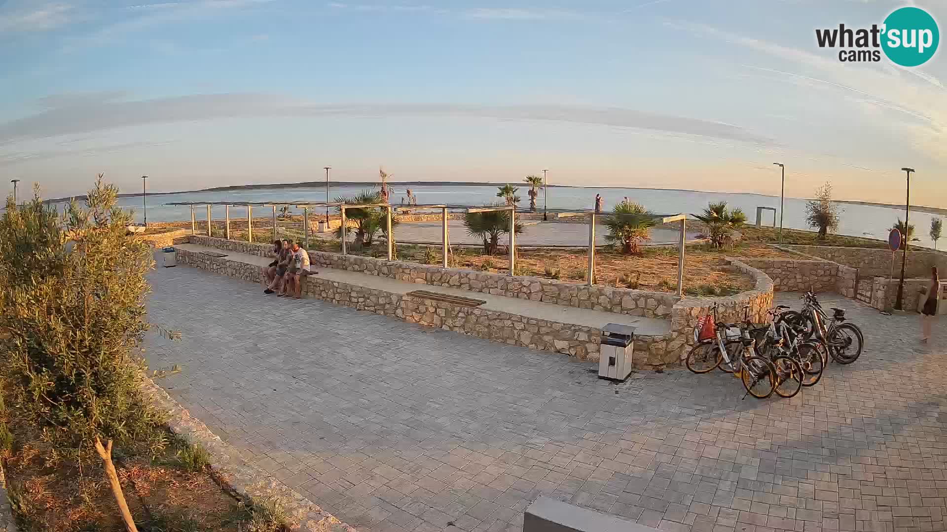 Webcam Mandre – Palco estivo Velika điga | Isola di Pag