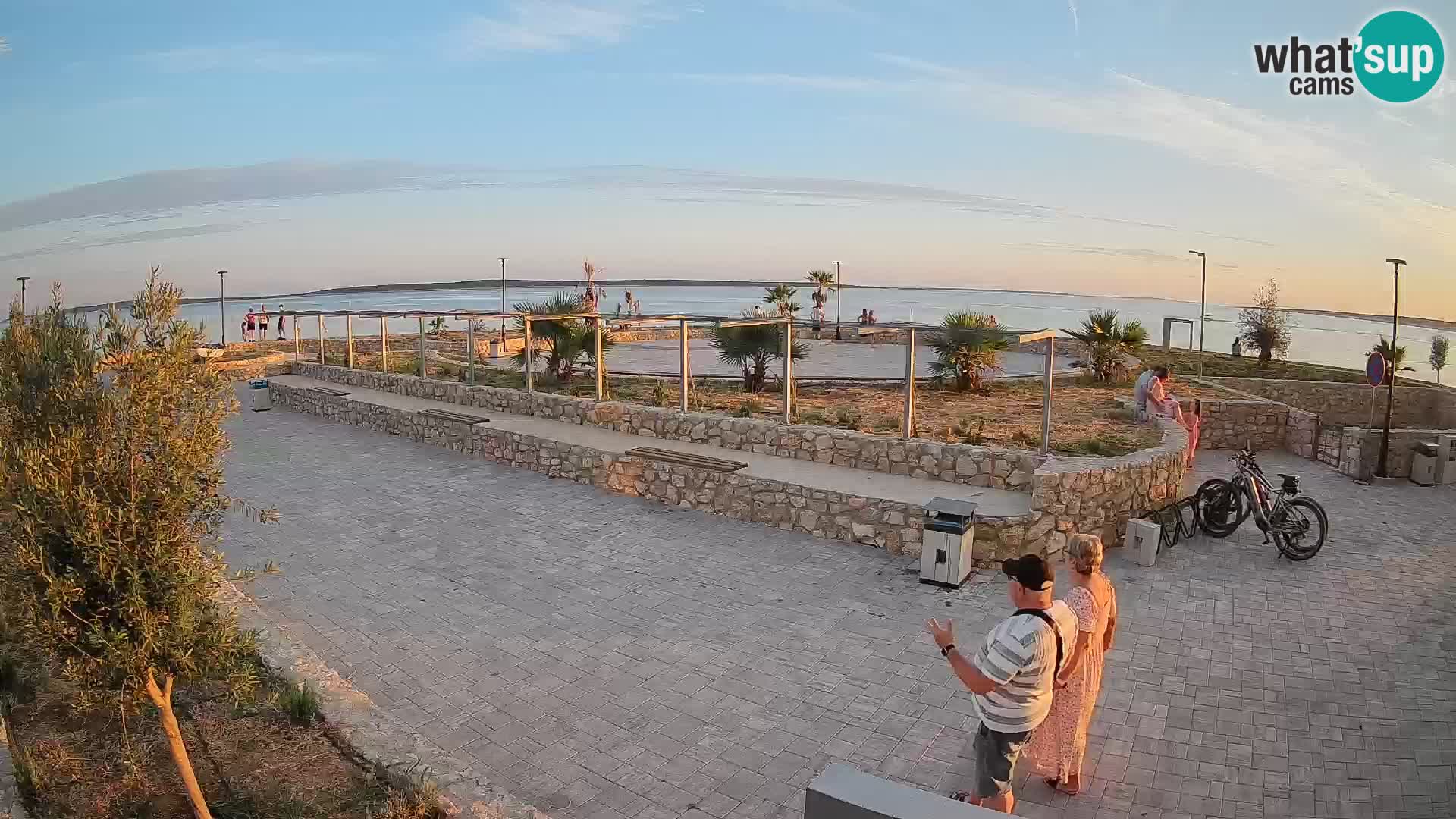 Mandre Summer Stage Webcam – Velika điga | Pag Island