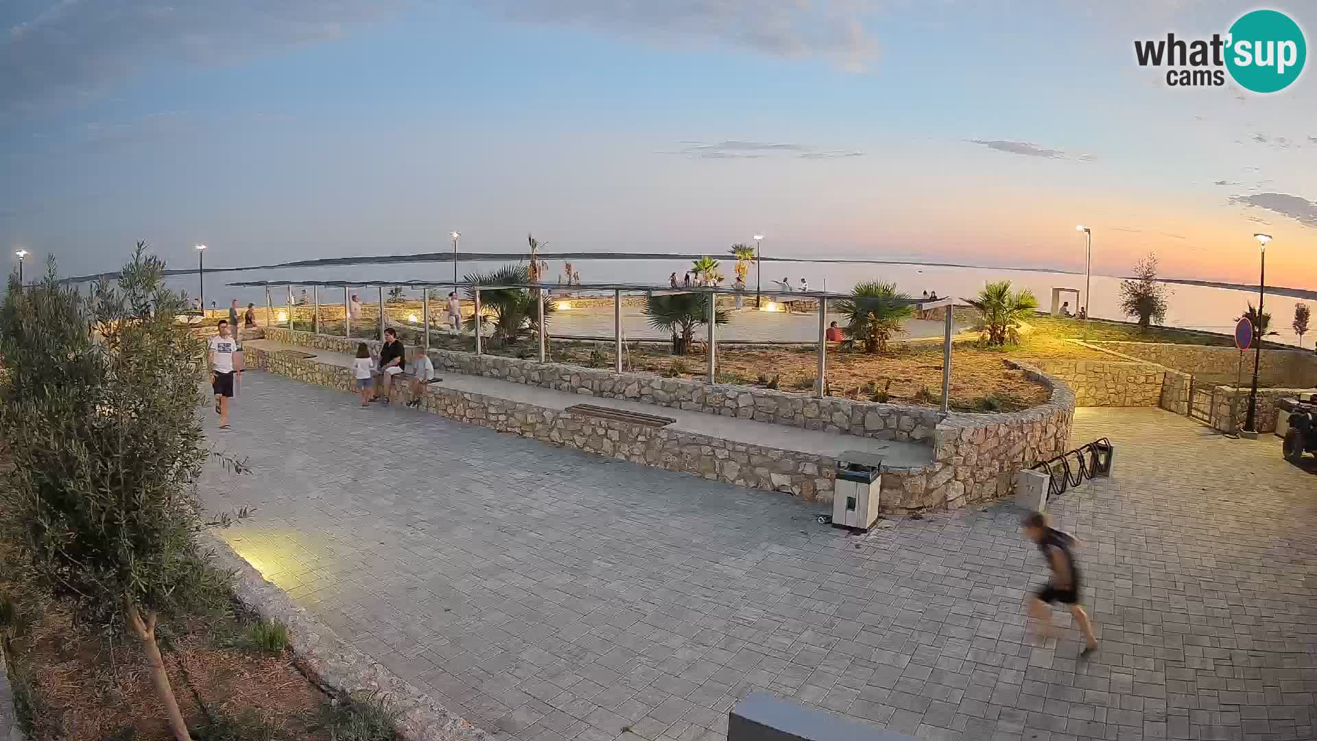Mandre Summer Stage Webcam – Velika điga | Pag Island