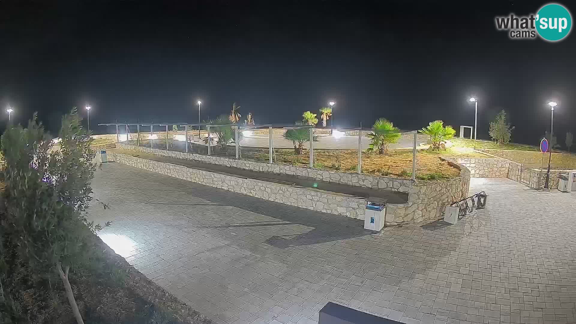 Mandre Summer Stage Webcam – Velika điga | Pag Island